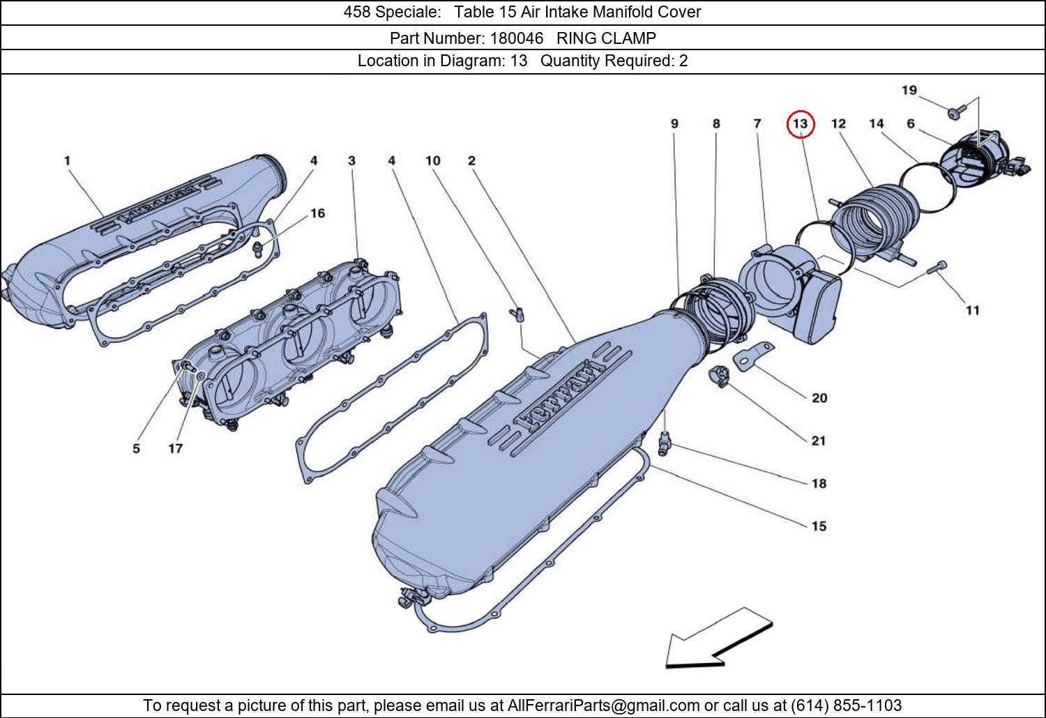 Ferrari Part 180046