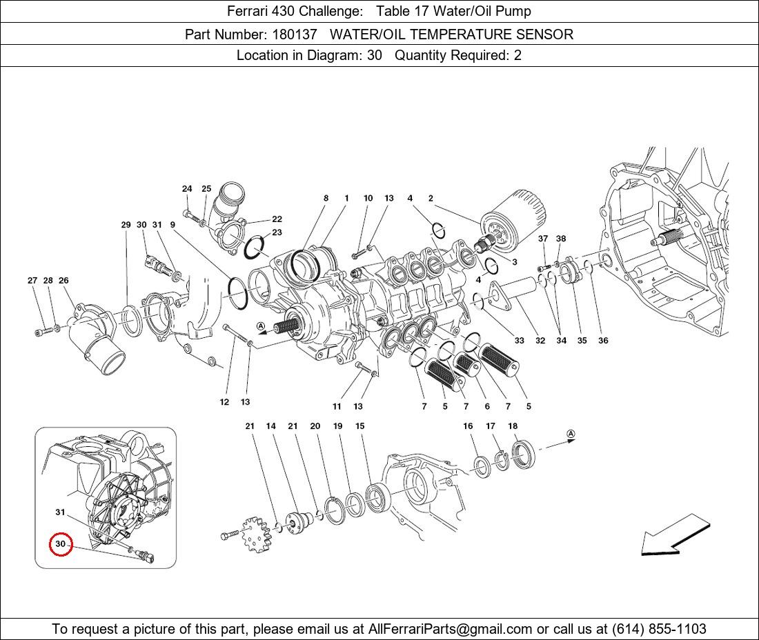 Ferrari Part 180137