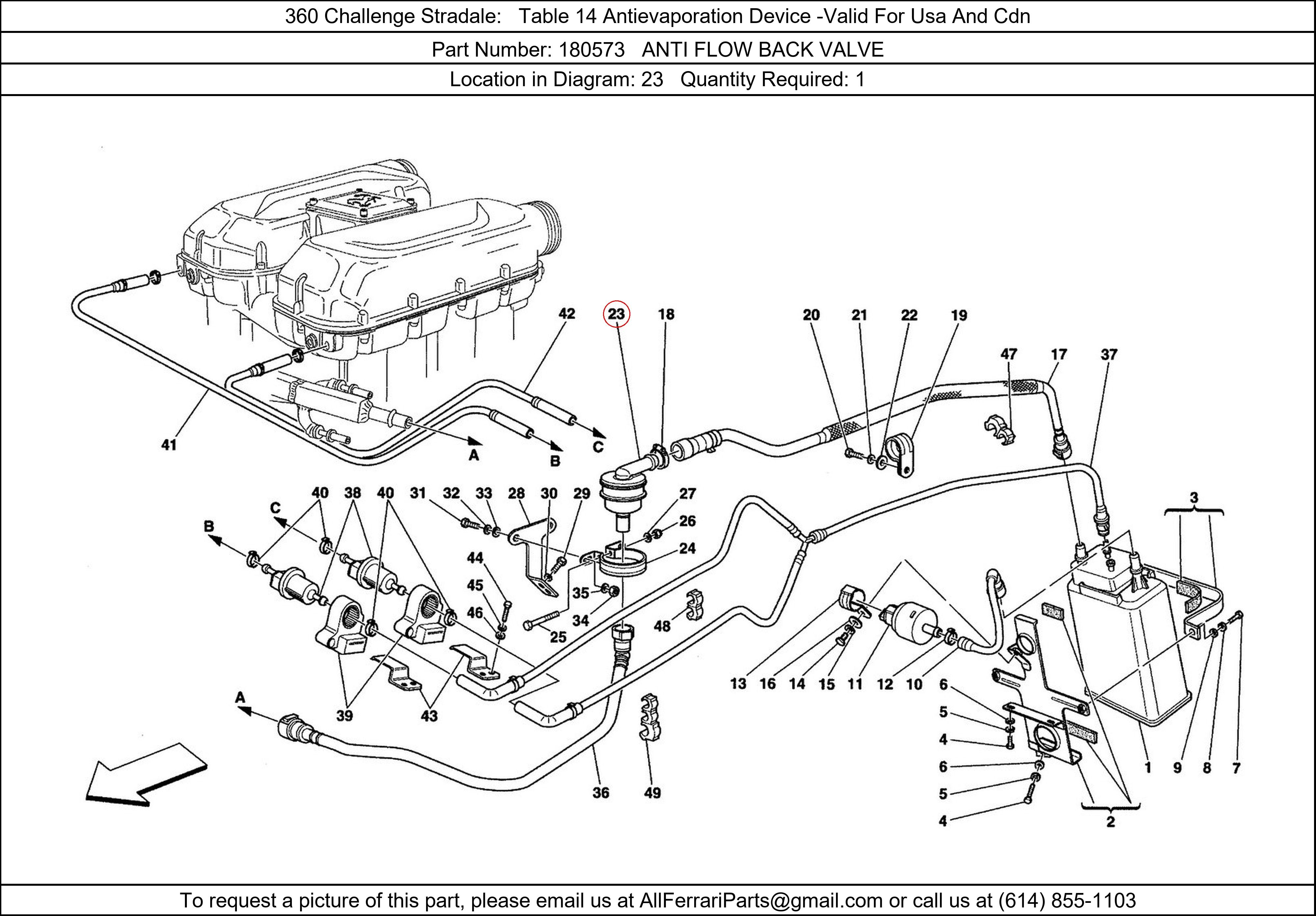 Ferrari Part 180573