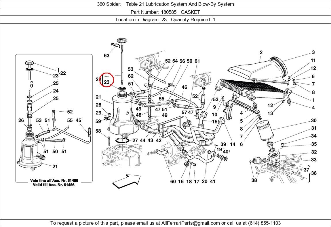 Ferrari Part 180585