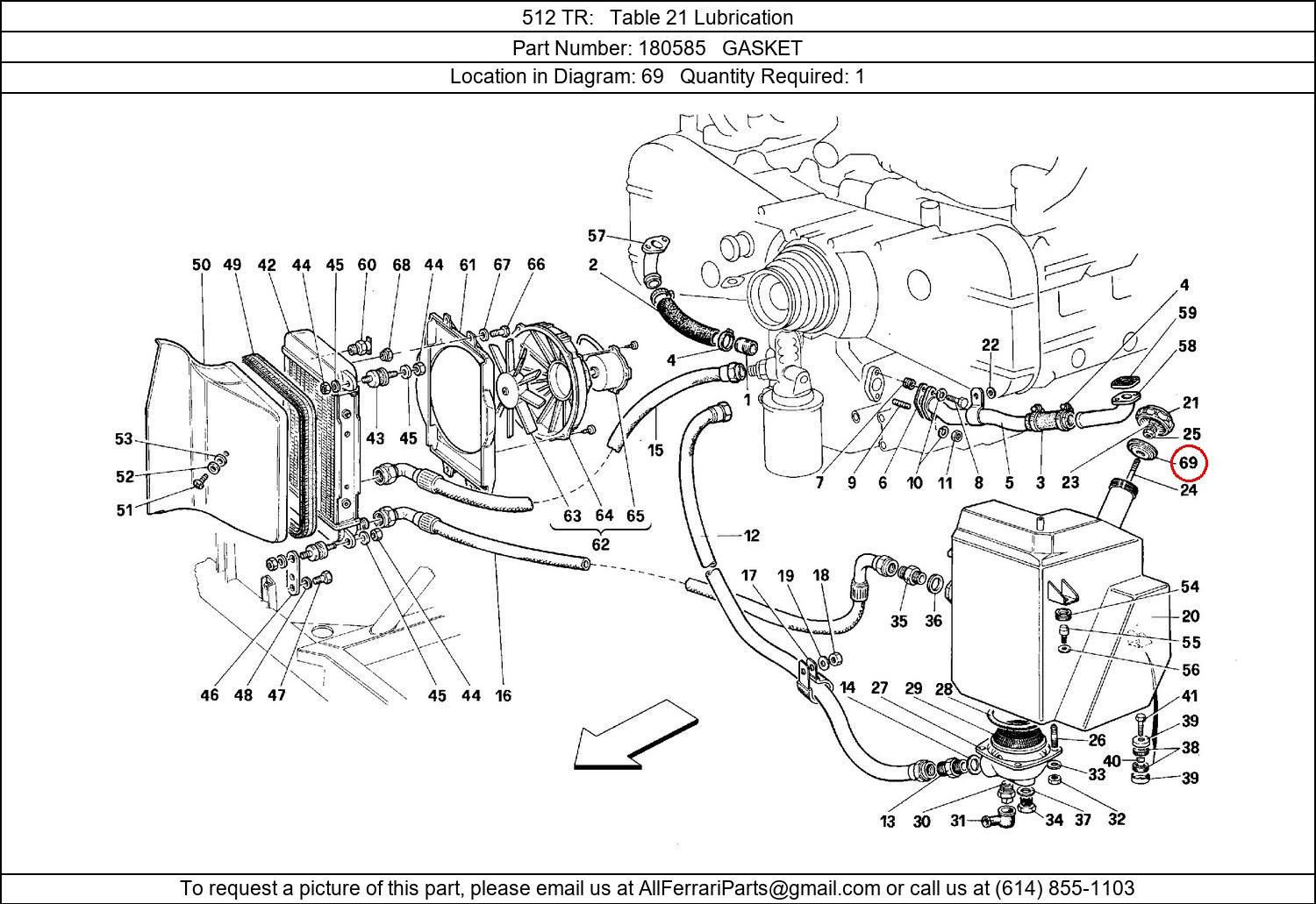 Ferrari Part 180585