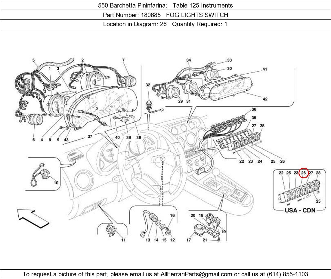 Ferrari Part 180685