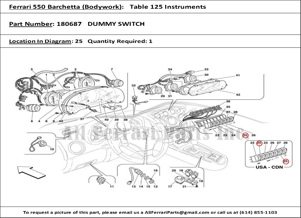 Ferrari Part 180687