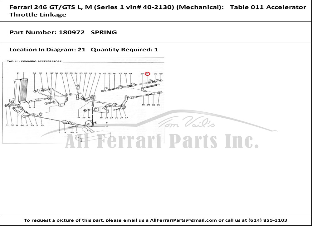 Ferrari Part 180972