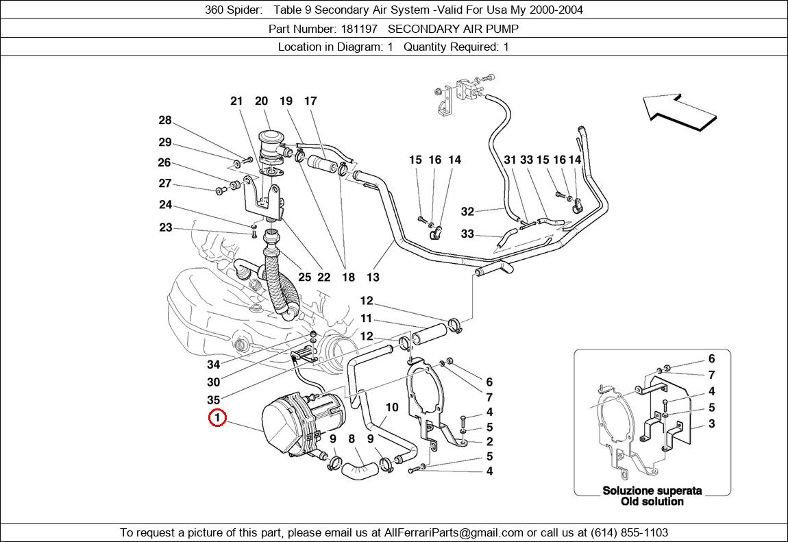 Ferrari Part 181197