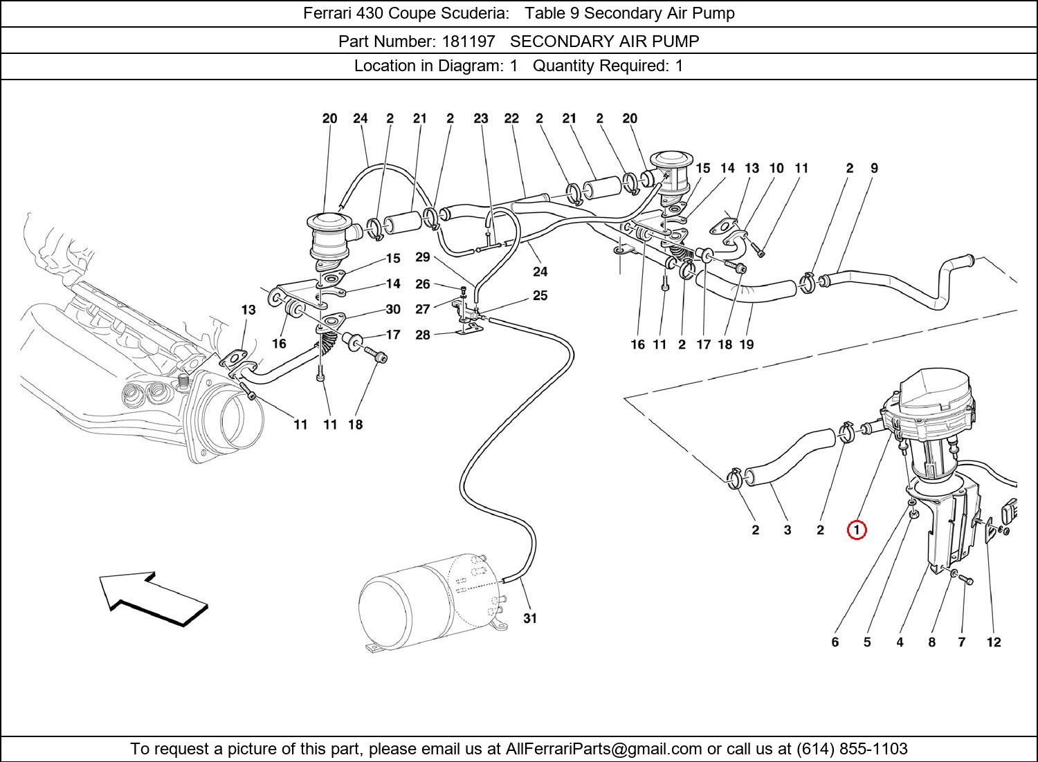 Ferrari Part 181197