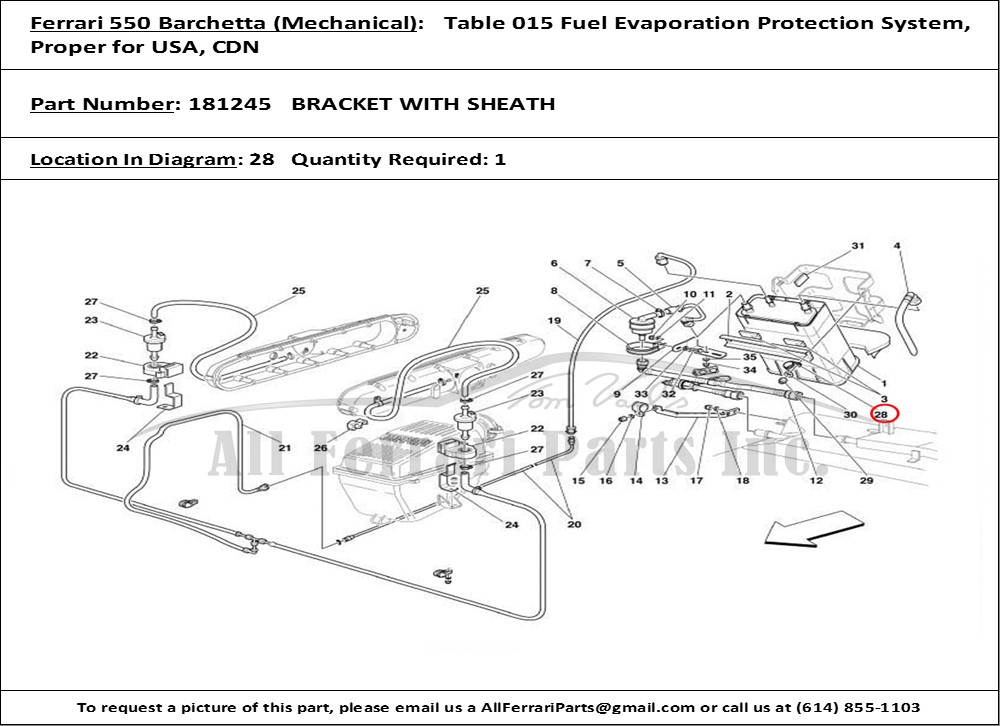 Ferrari Part 181245