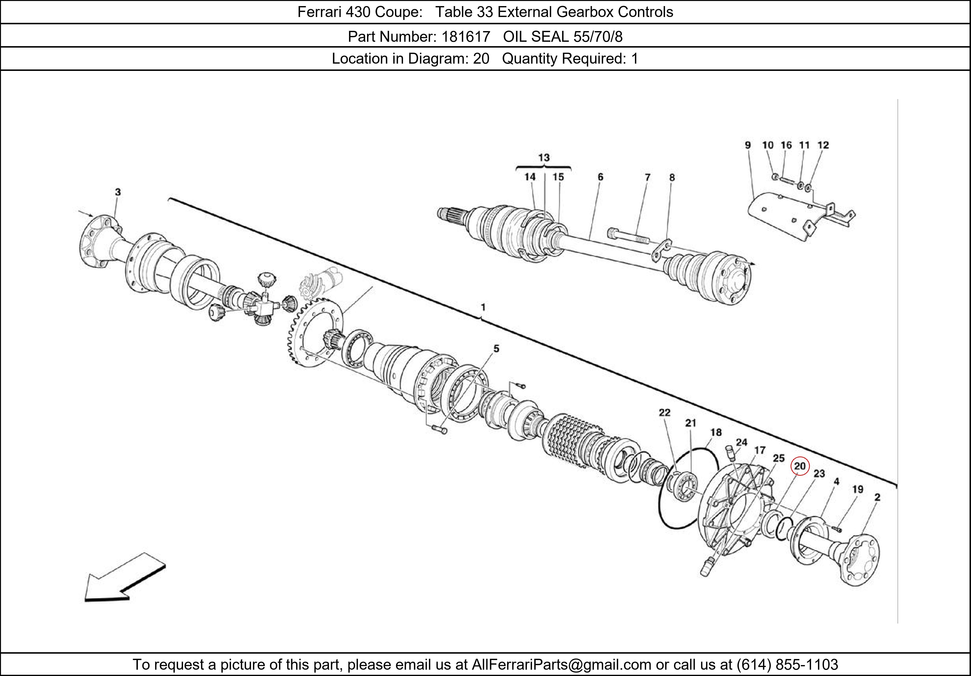 Ferrari Part 181617