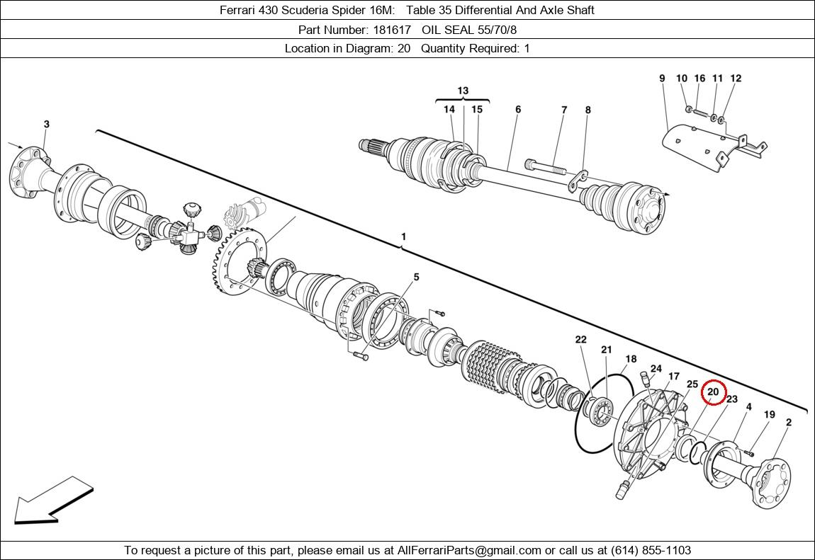 Ferrari Part 181617