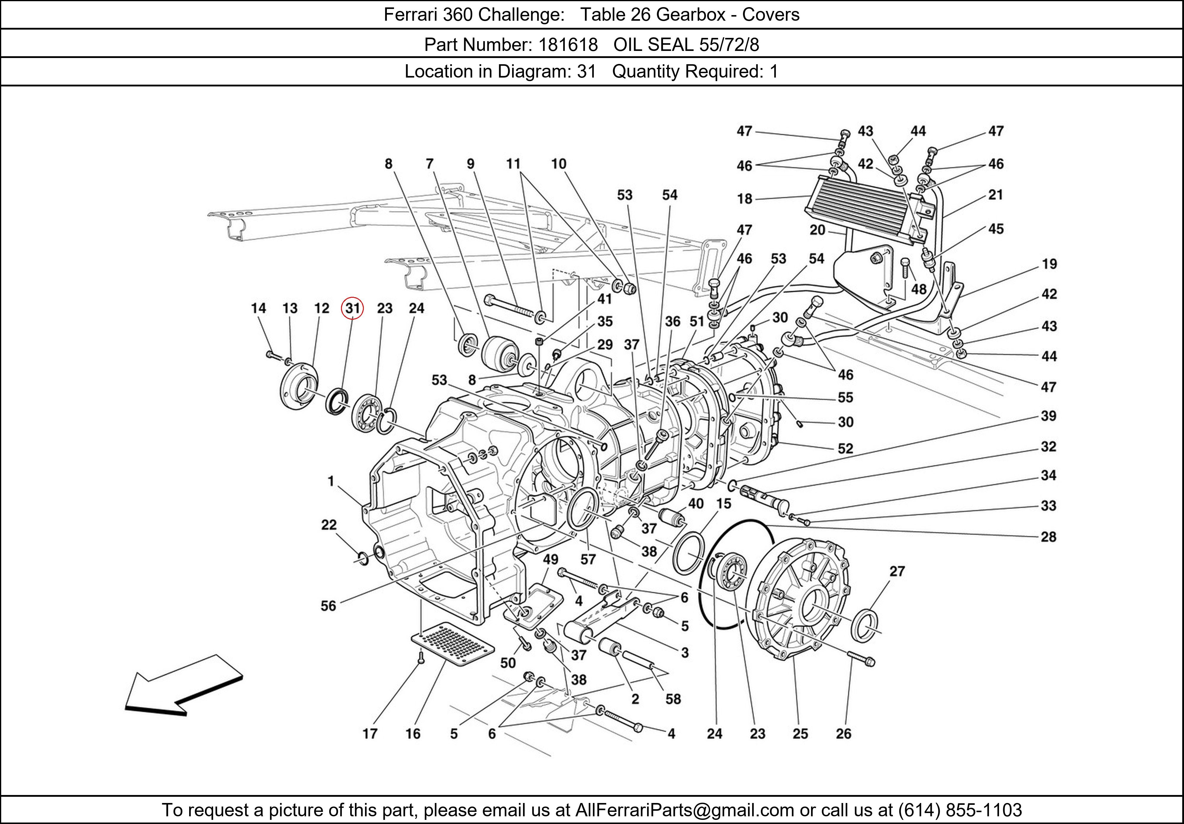 Ferrari Part 181618