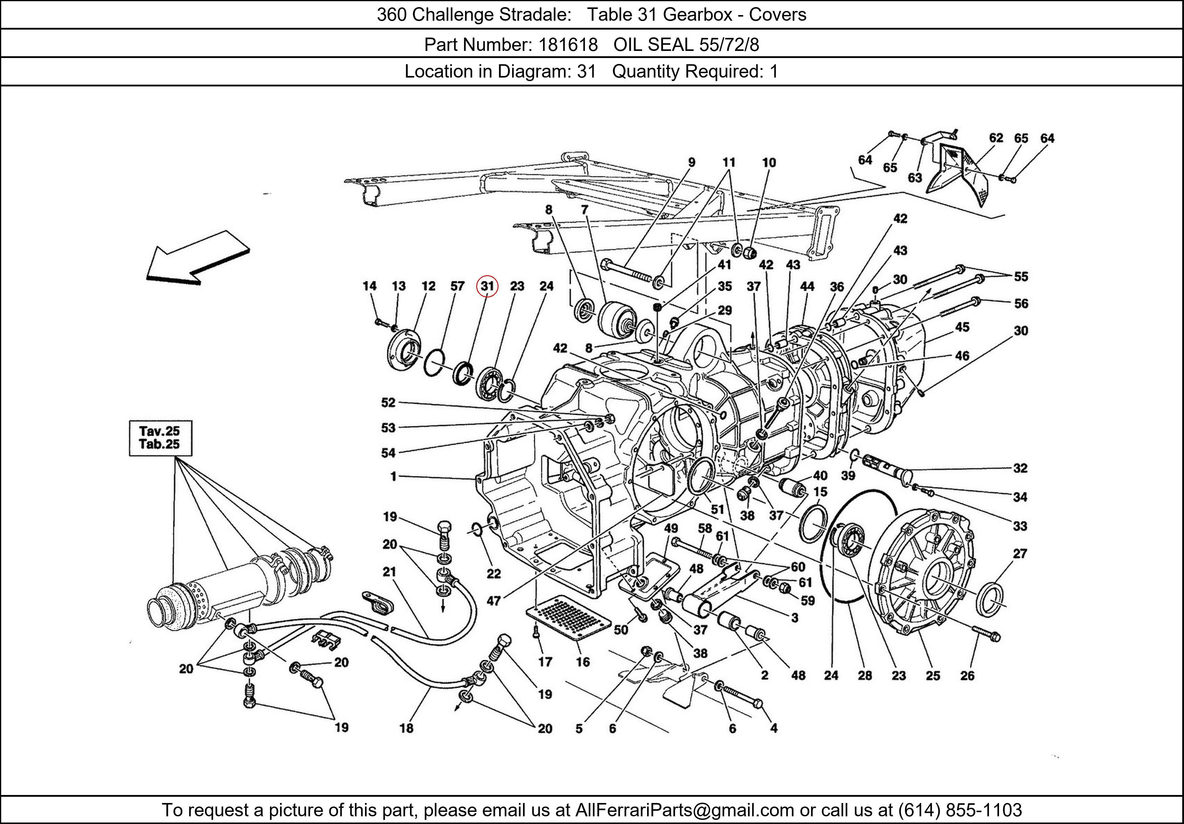 Ferrari Part 181618