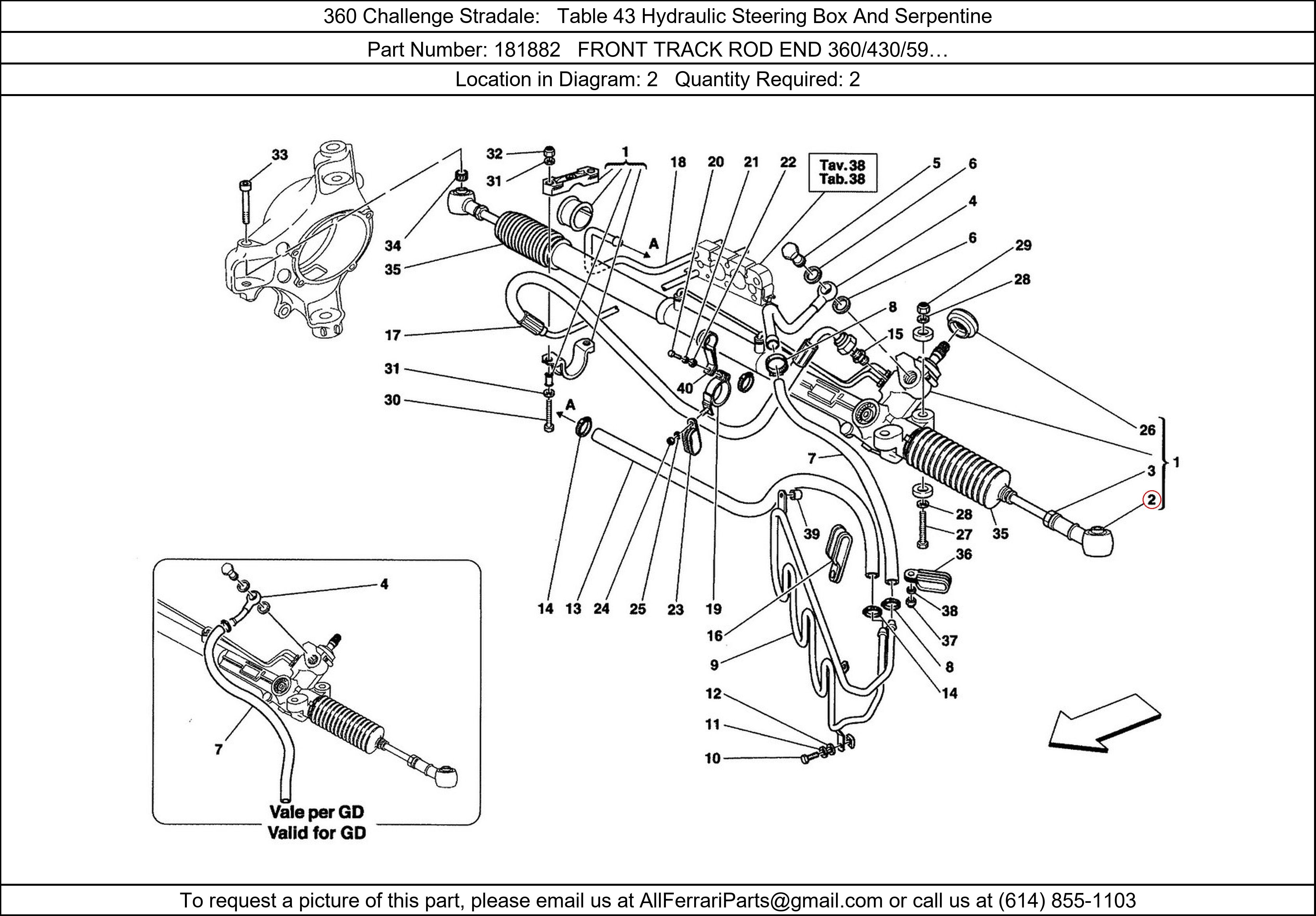 Ferrari Part 181882