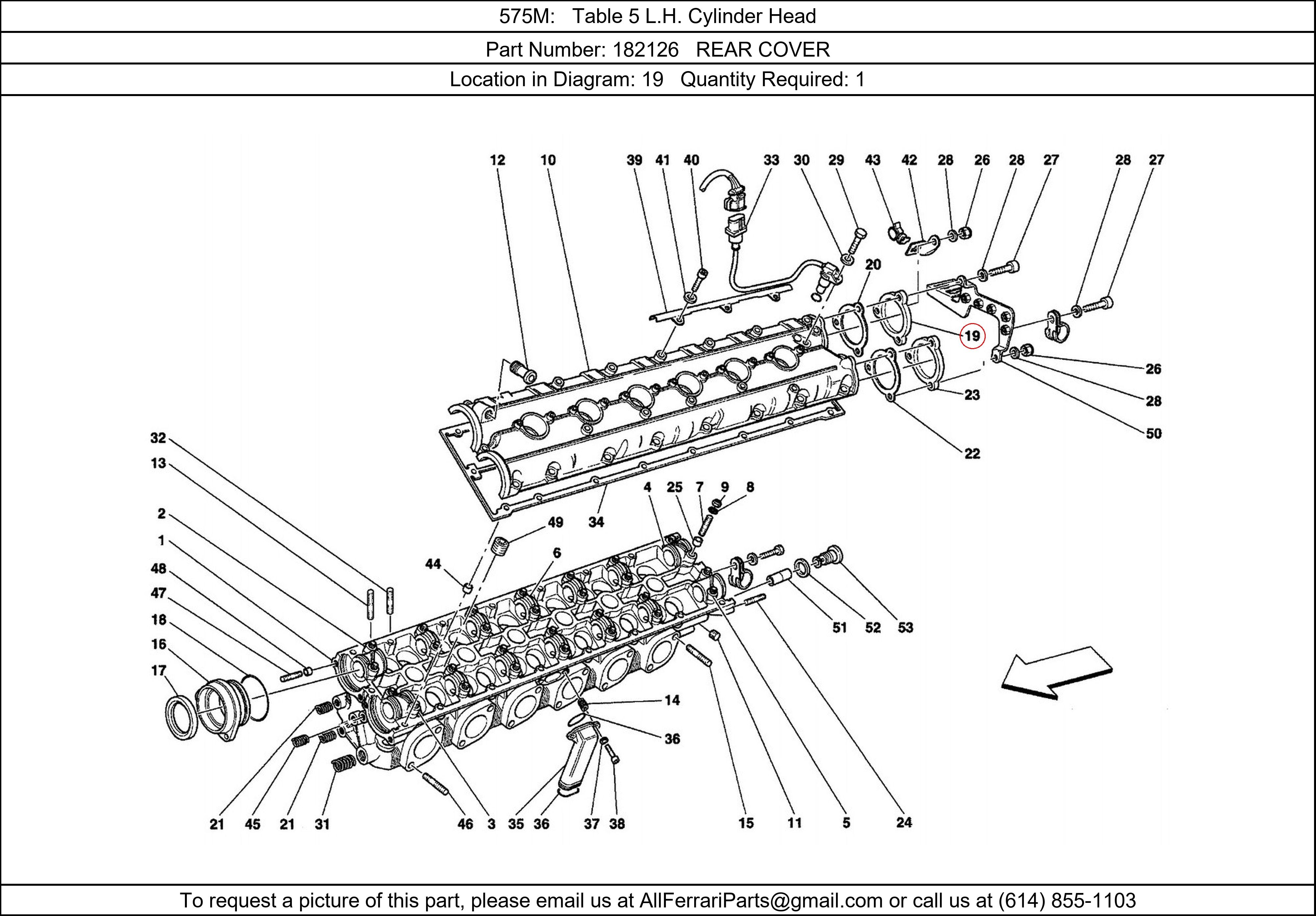 Ferrari Part 182126