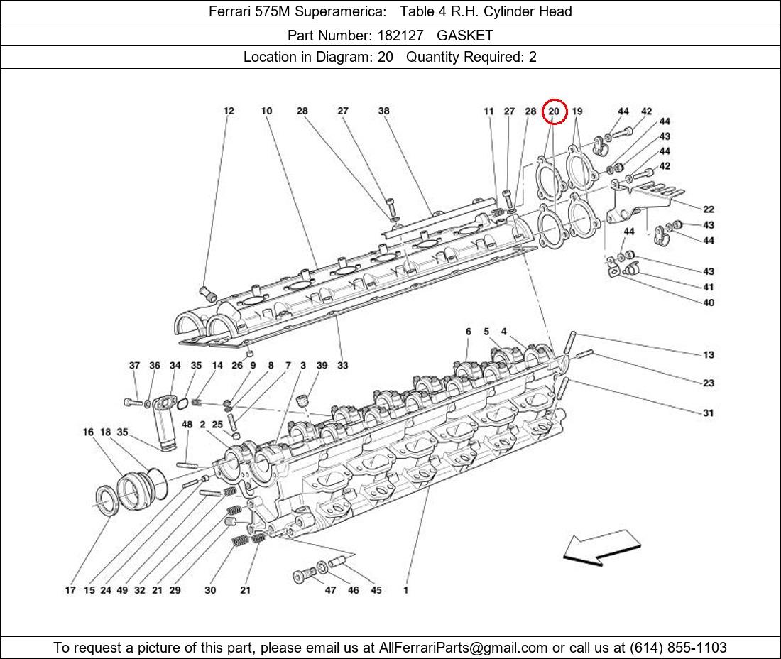Ferrari Part 182127