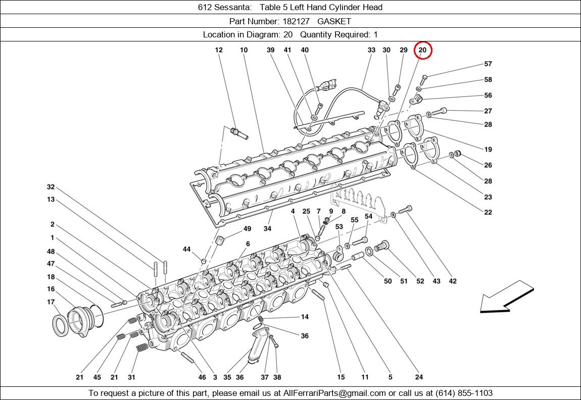 Ferrari Part 182127