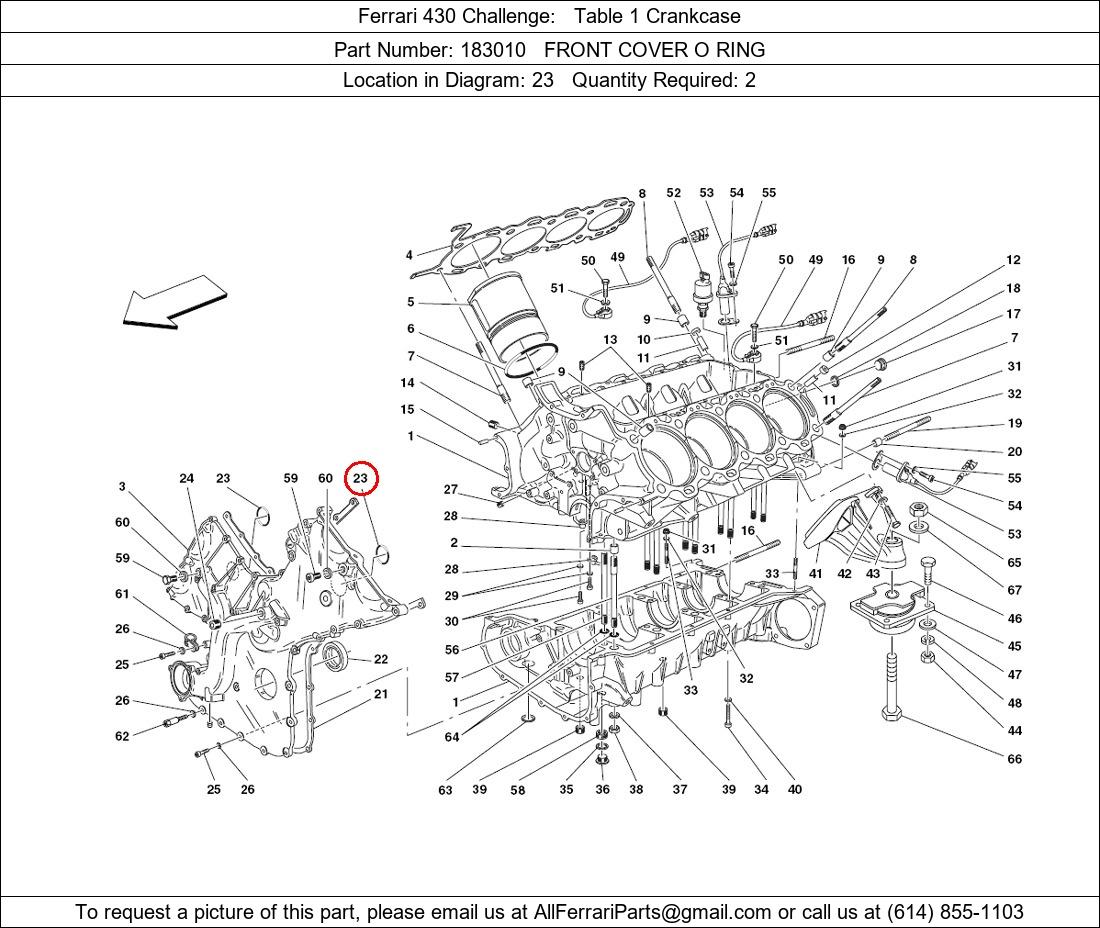 Ferrari Part 183010