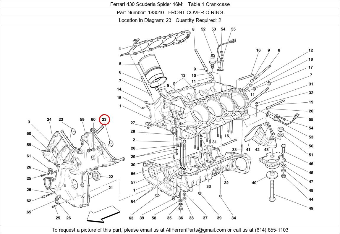 Ferrari Part 183010