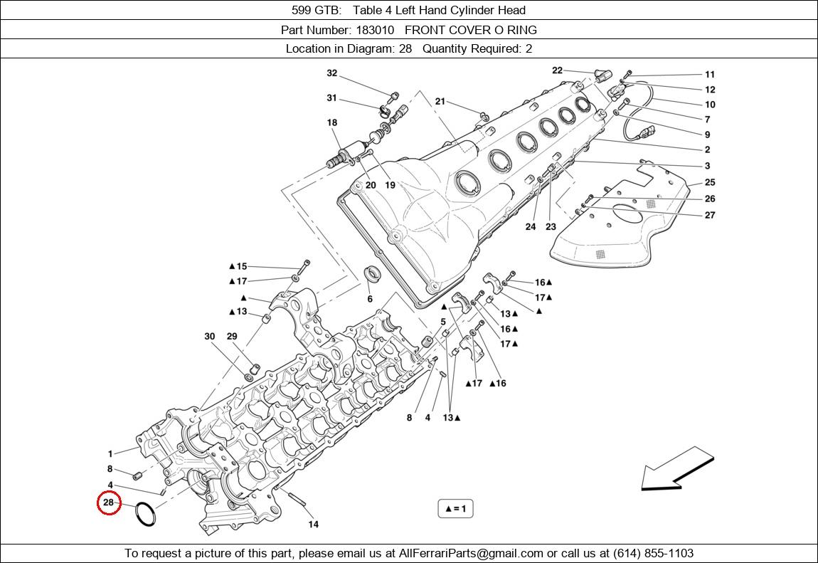 Ferrari Part 183010