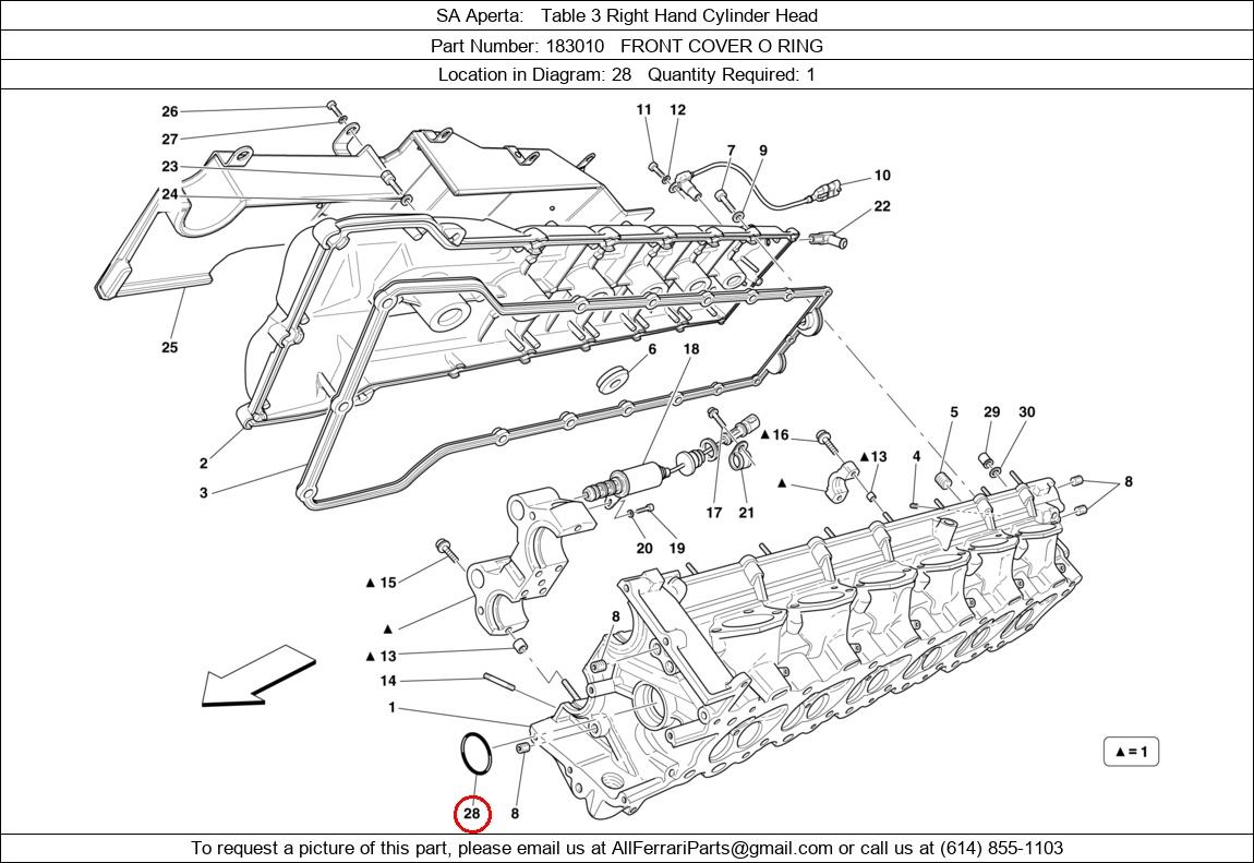 Ferrari Part 183010