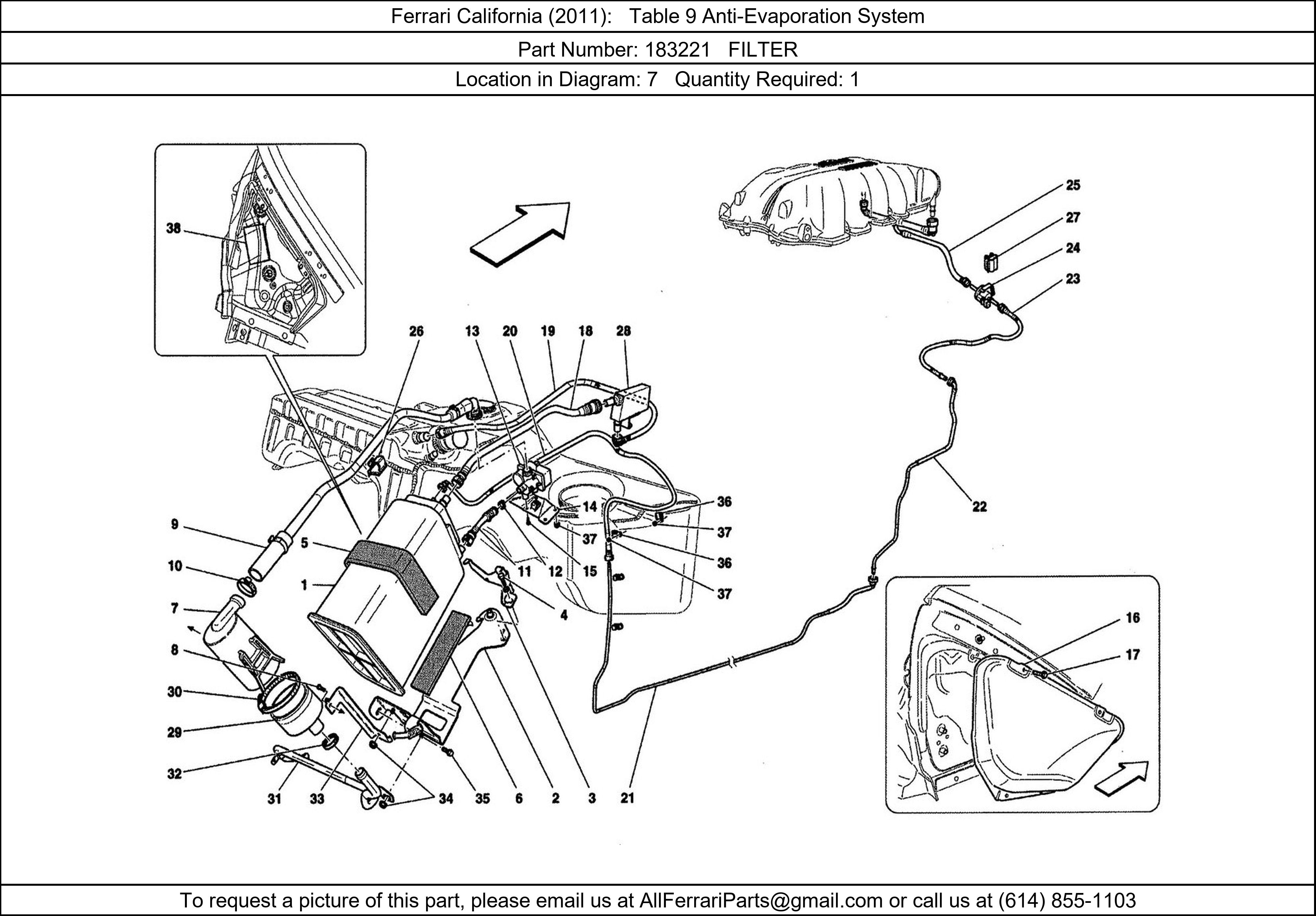 Ferrari Part 183221