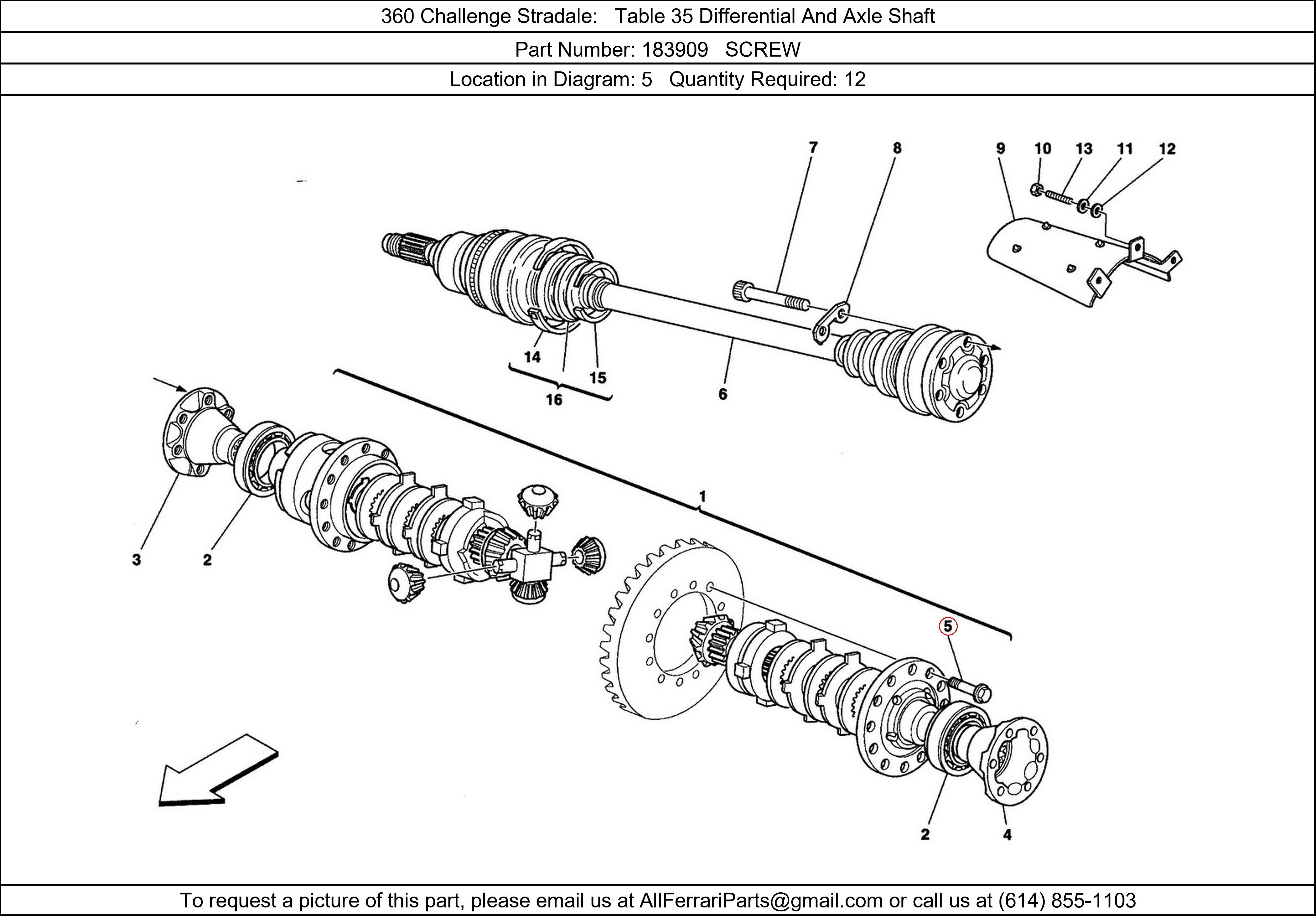 Ferrari Part 183909