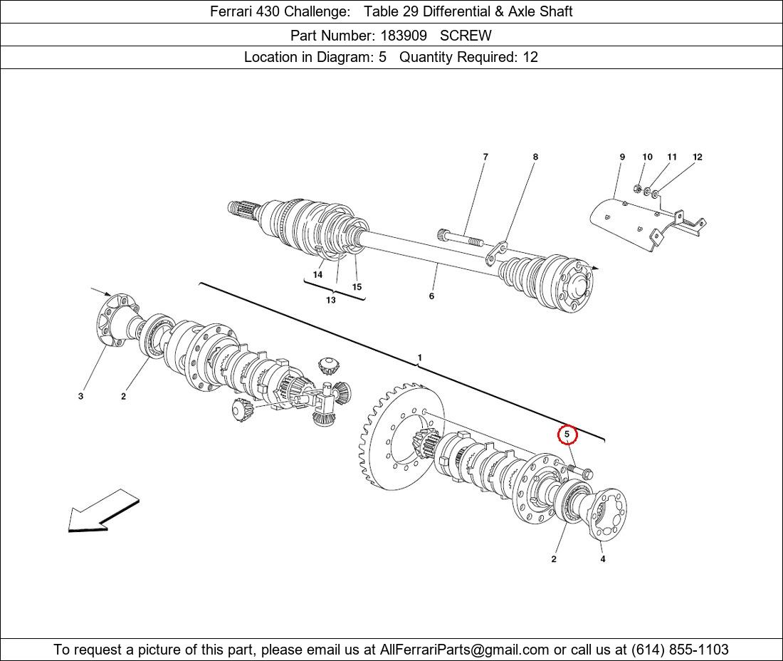 Ferrari Part 183909