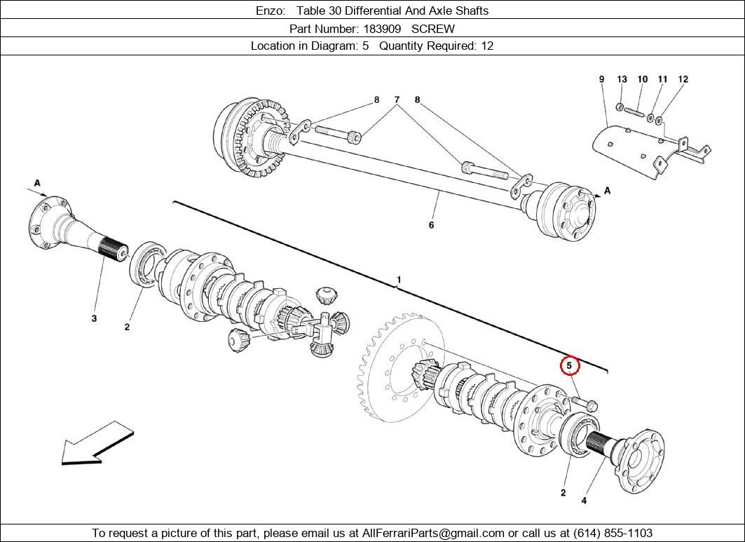 Ferrari Part 183909