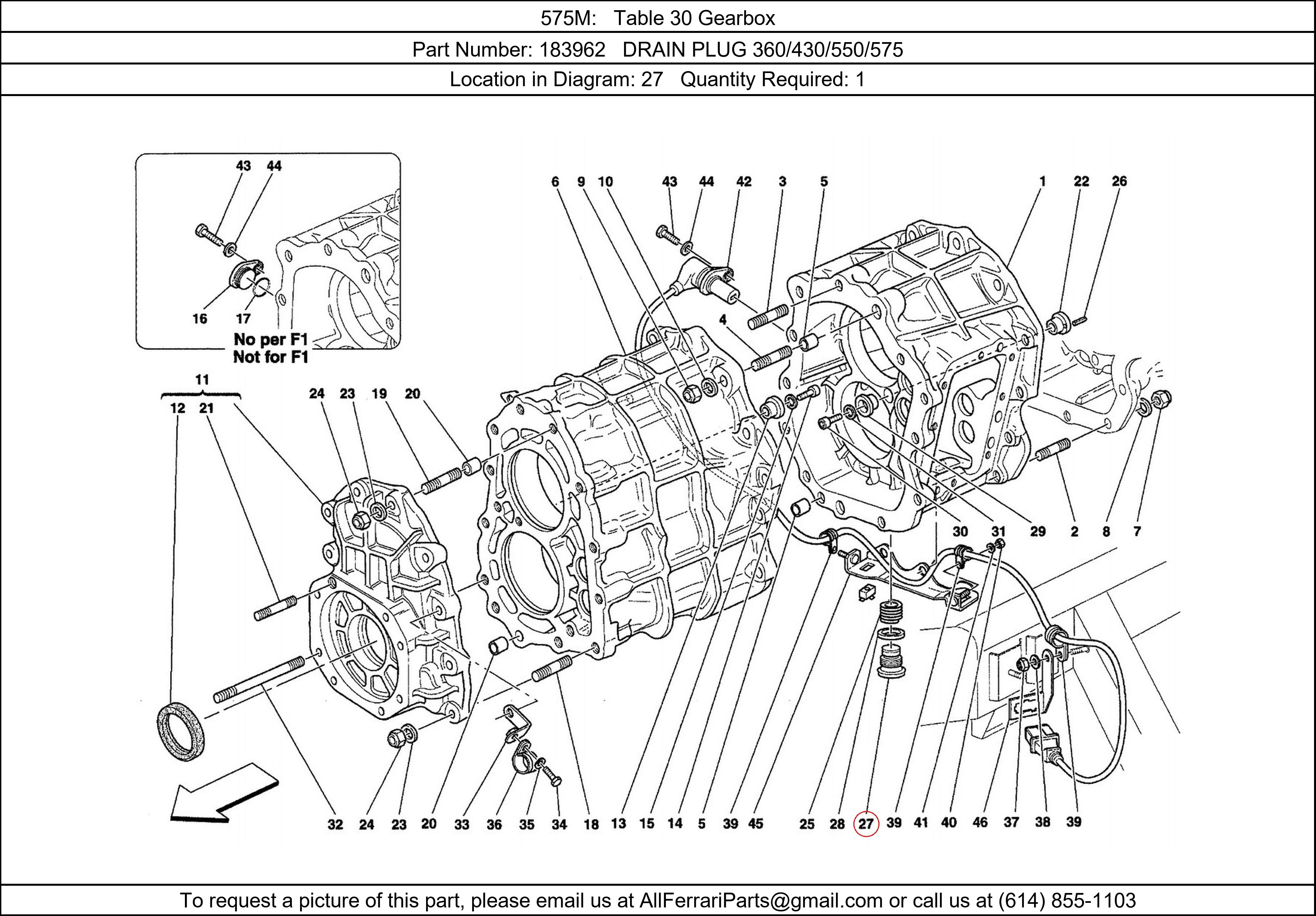 Ferrari Part 183962