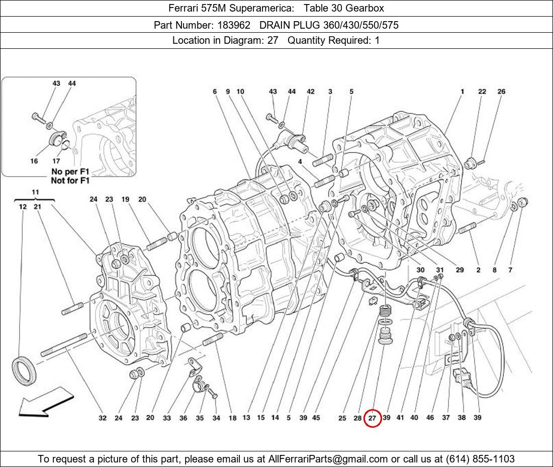 Ferrari Part 183962