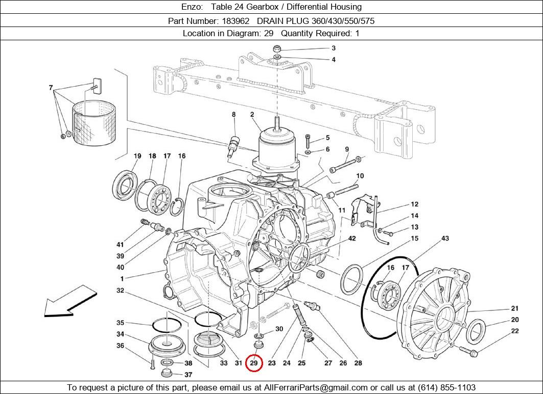 Ferrari Part 183962