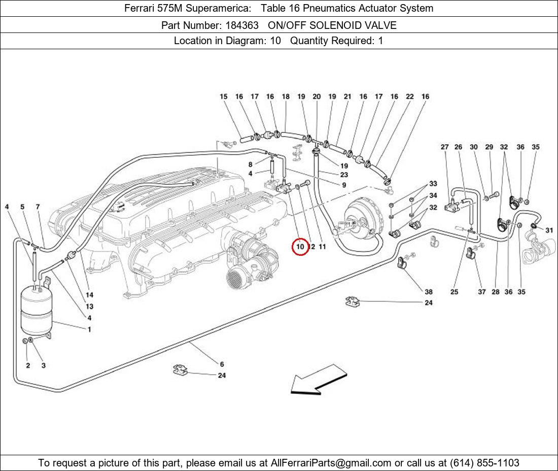 Ferrari Part 184363