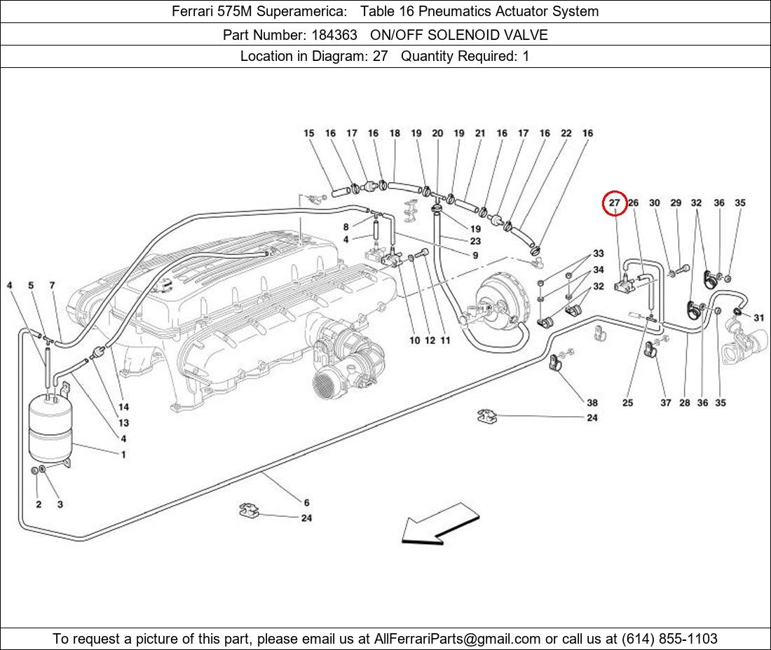 Ferrari Part 184363