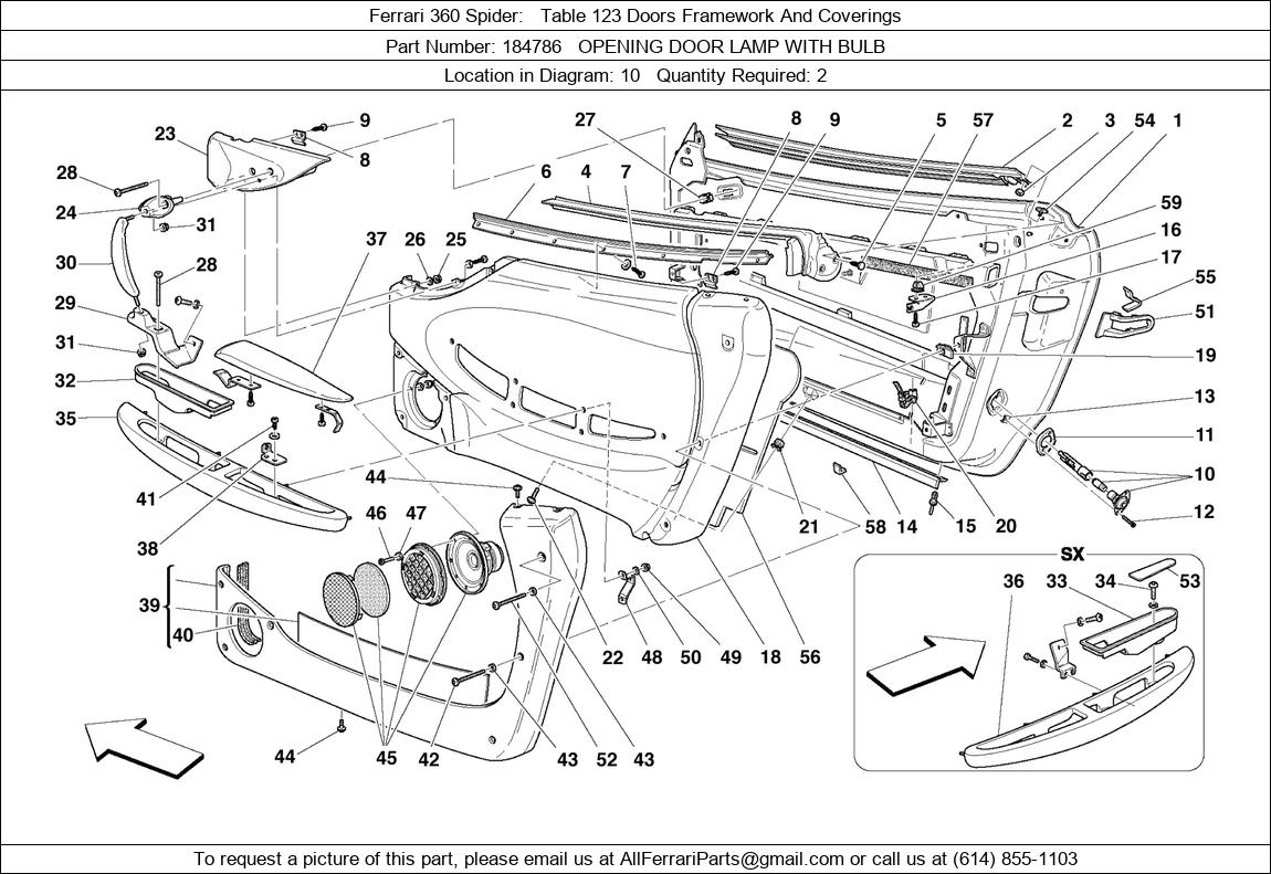 Ferrari Part 184786