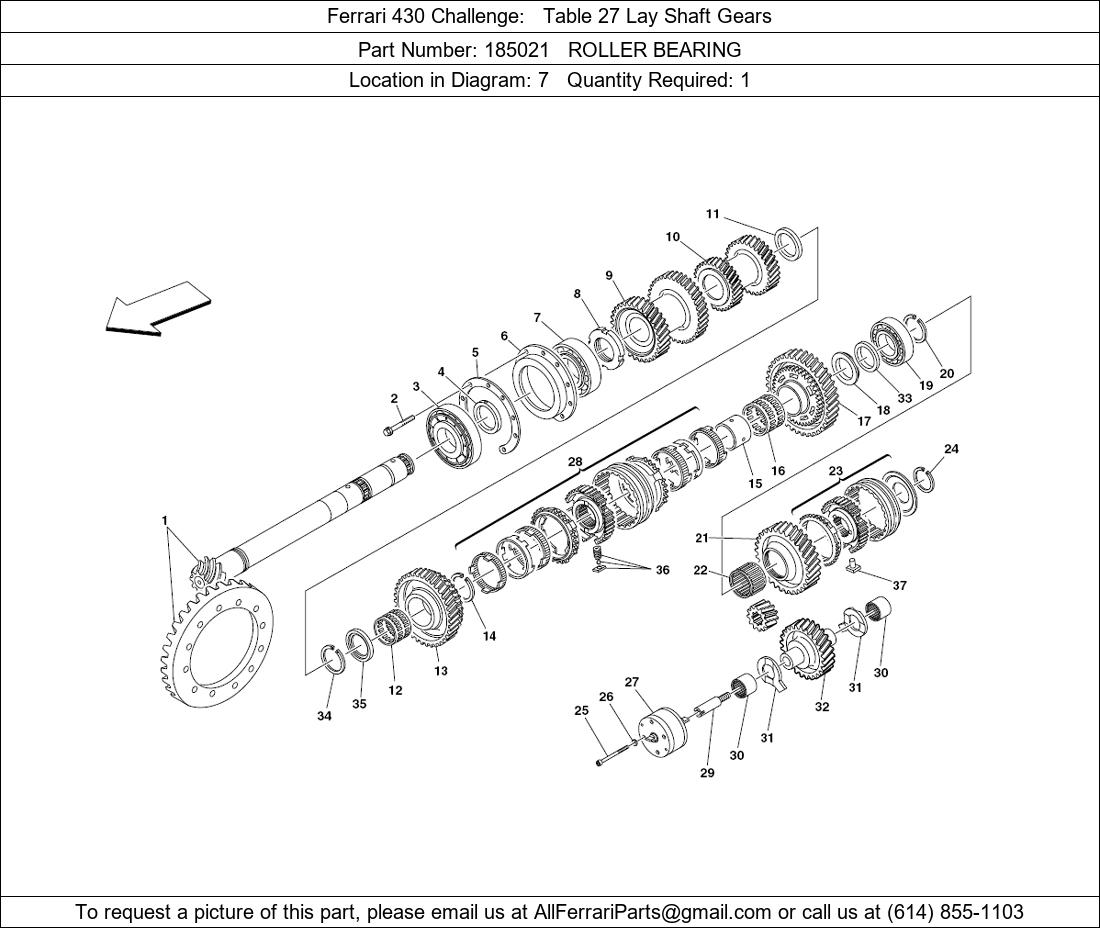 Ferrari Part 185021