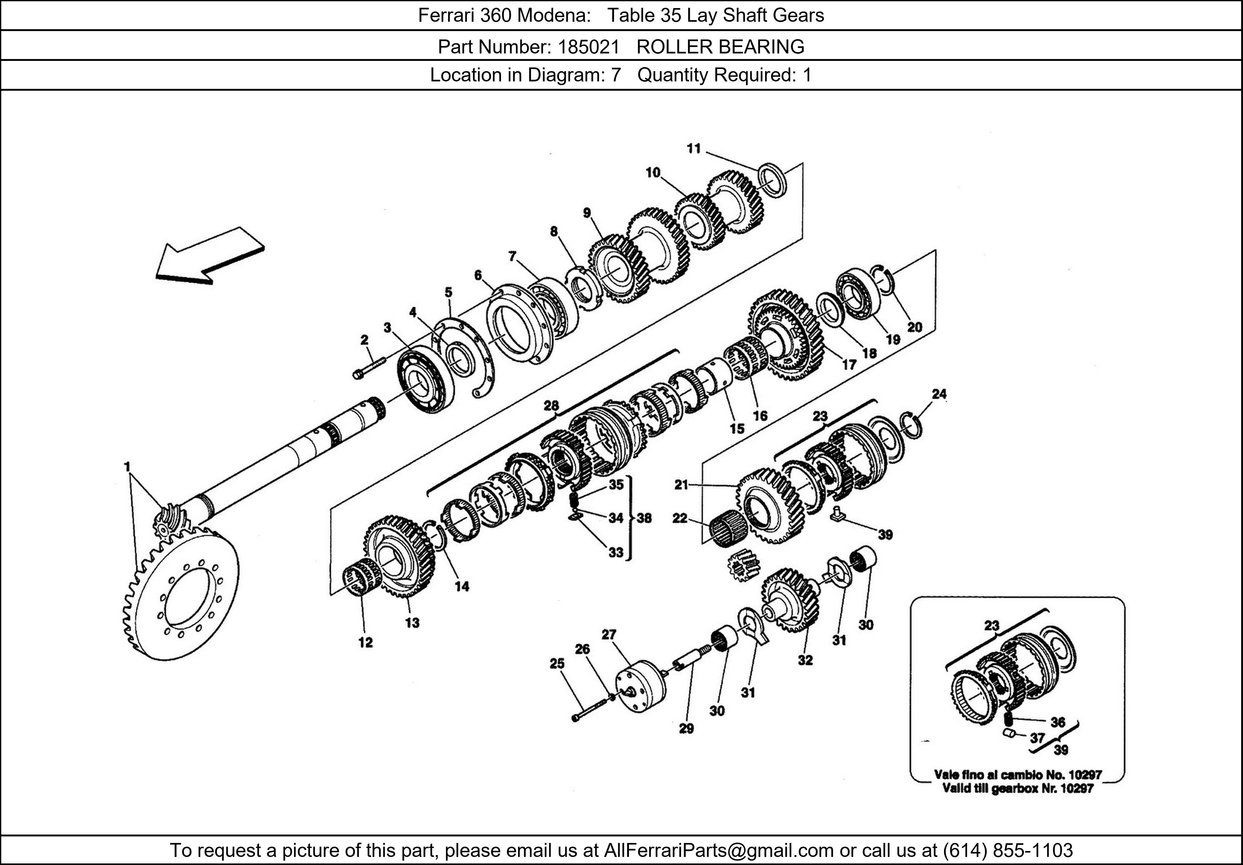 Ferrari Part 185021