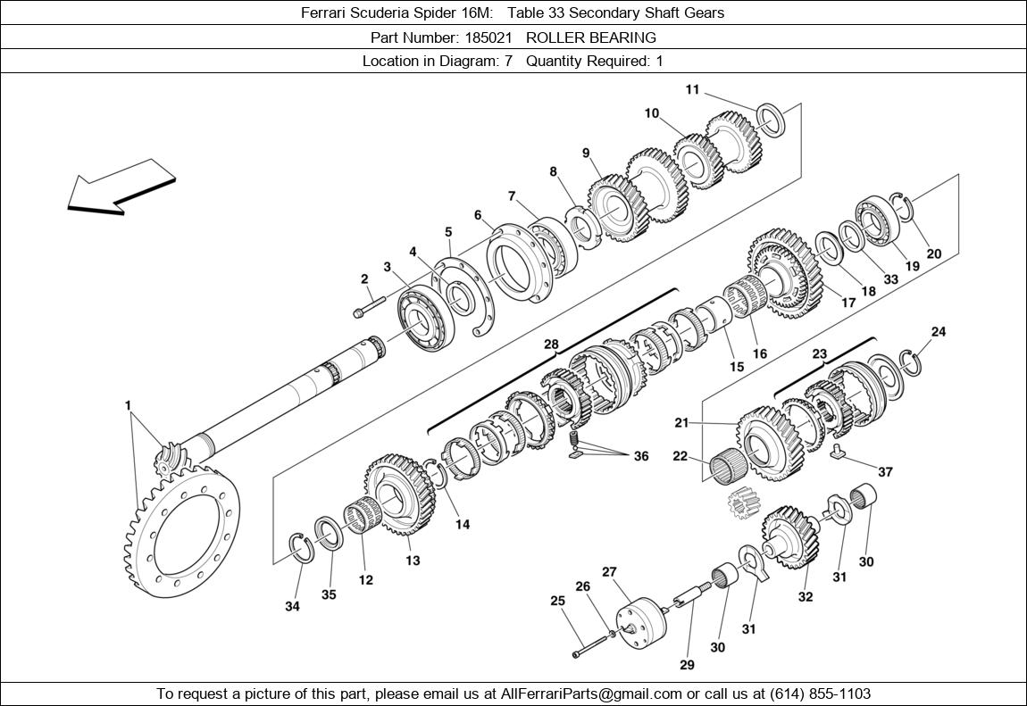 Ferrari Part 185021