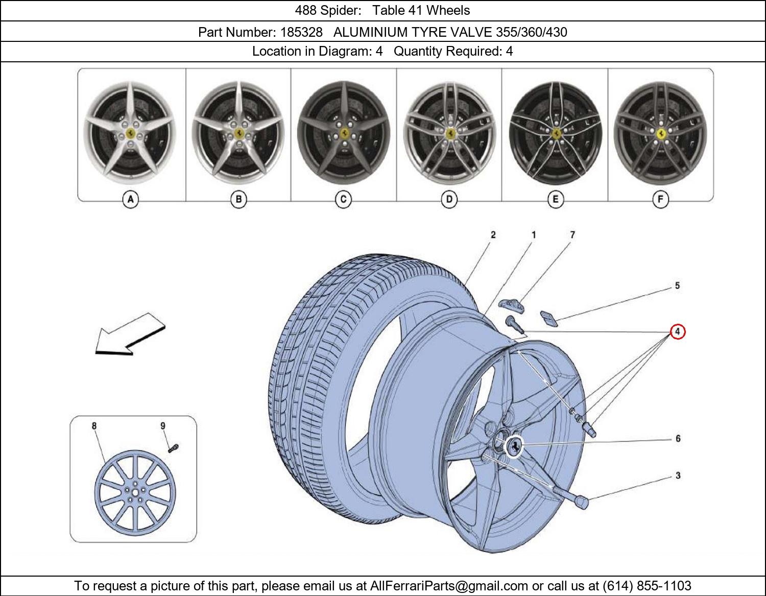 Ferrari Part 185328