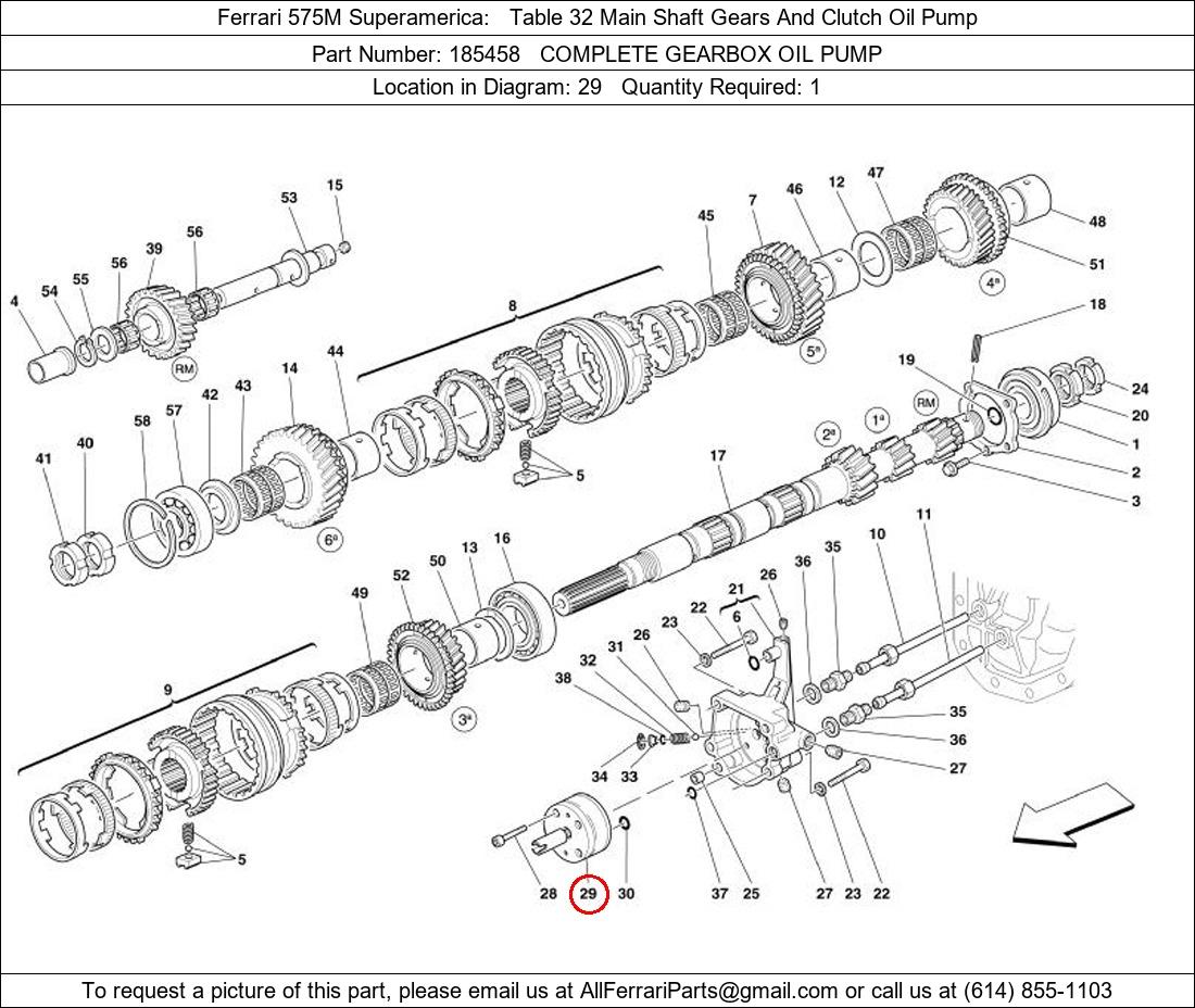 Ferrari Part 185458