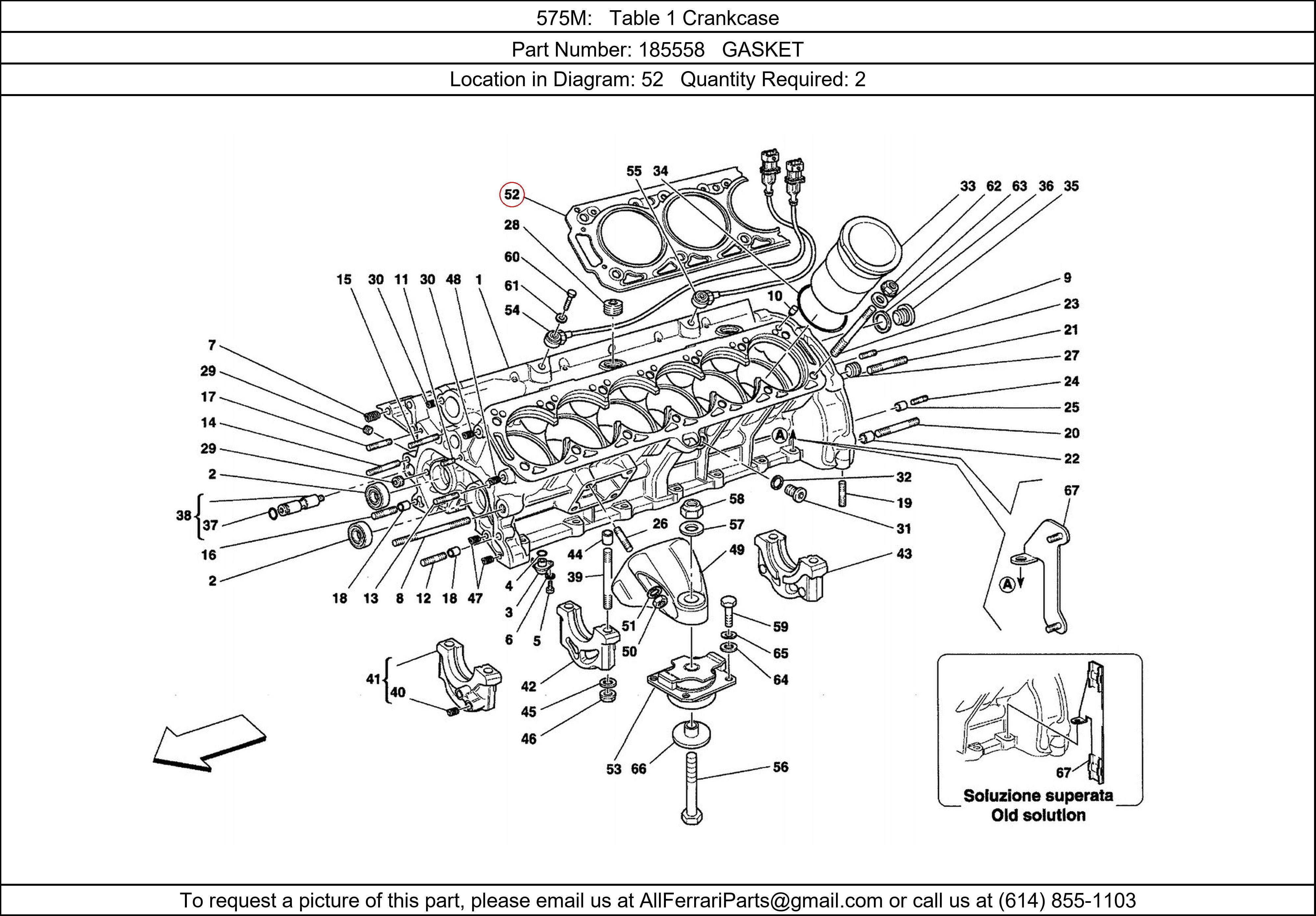 Ferrari Part 185558