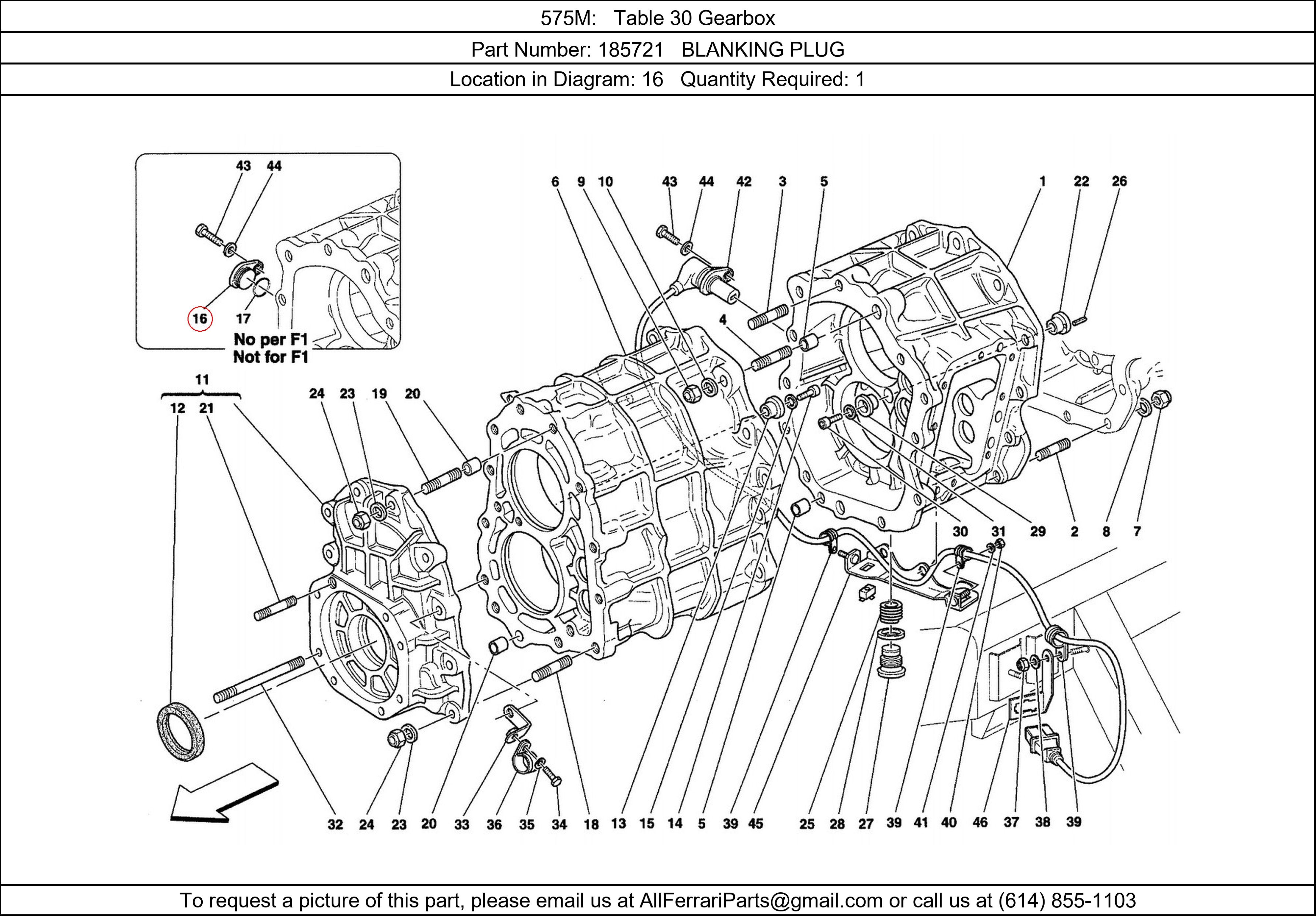 Ferrari Part 185721