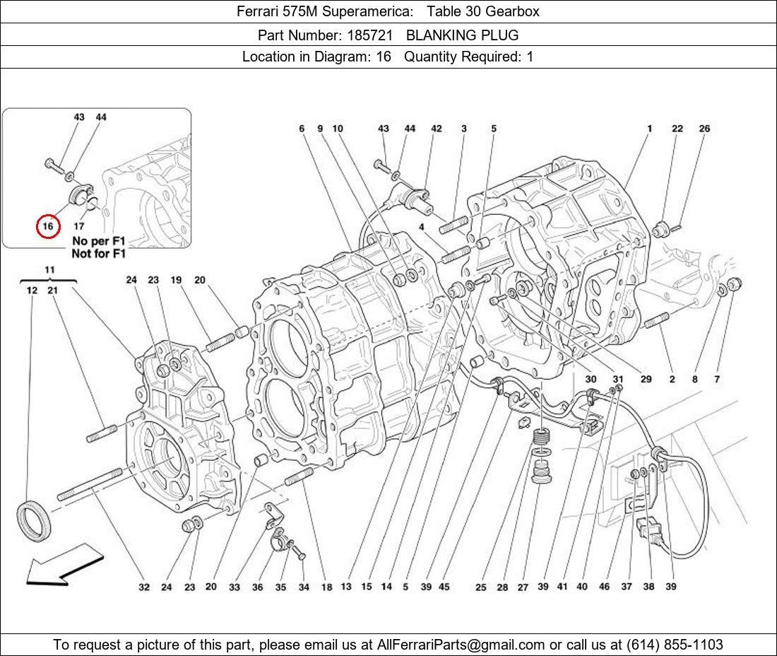 Ferrari Part 185721
