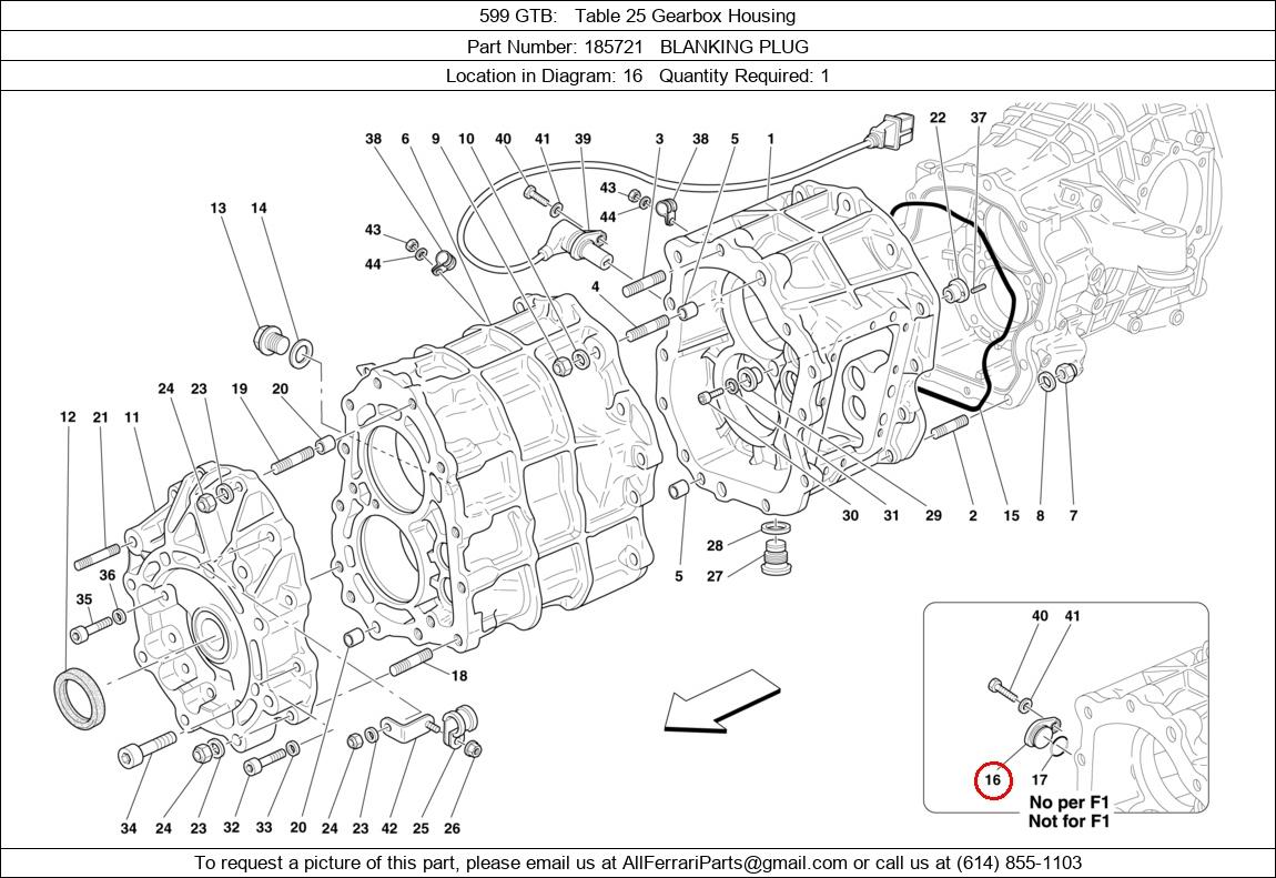 Ferrari Part 185721