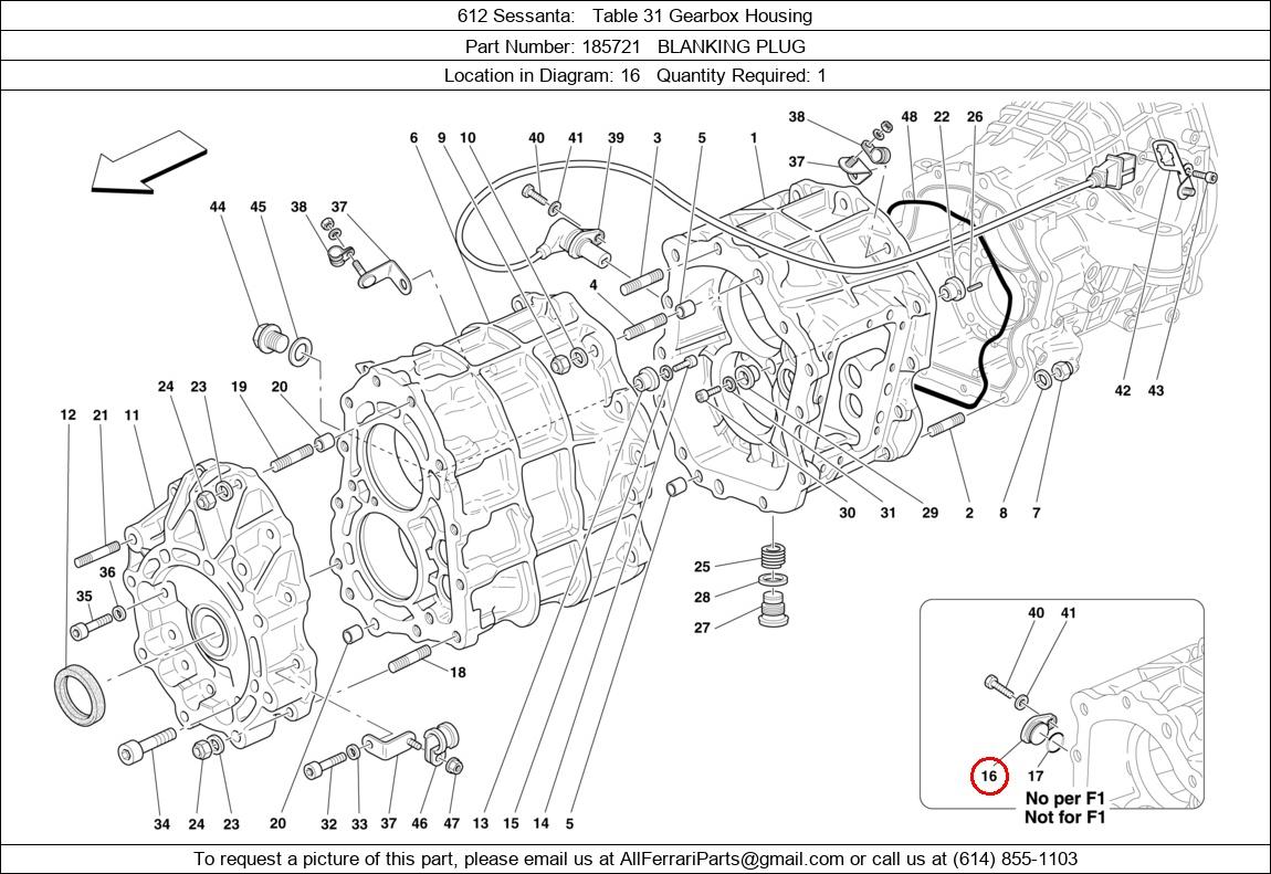 Ferrari Part 185721