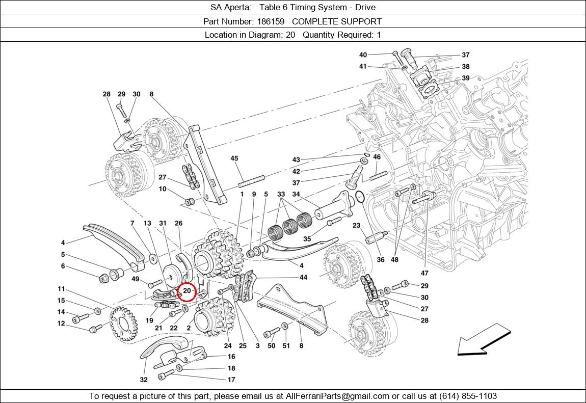 Ferrari Part 186159