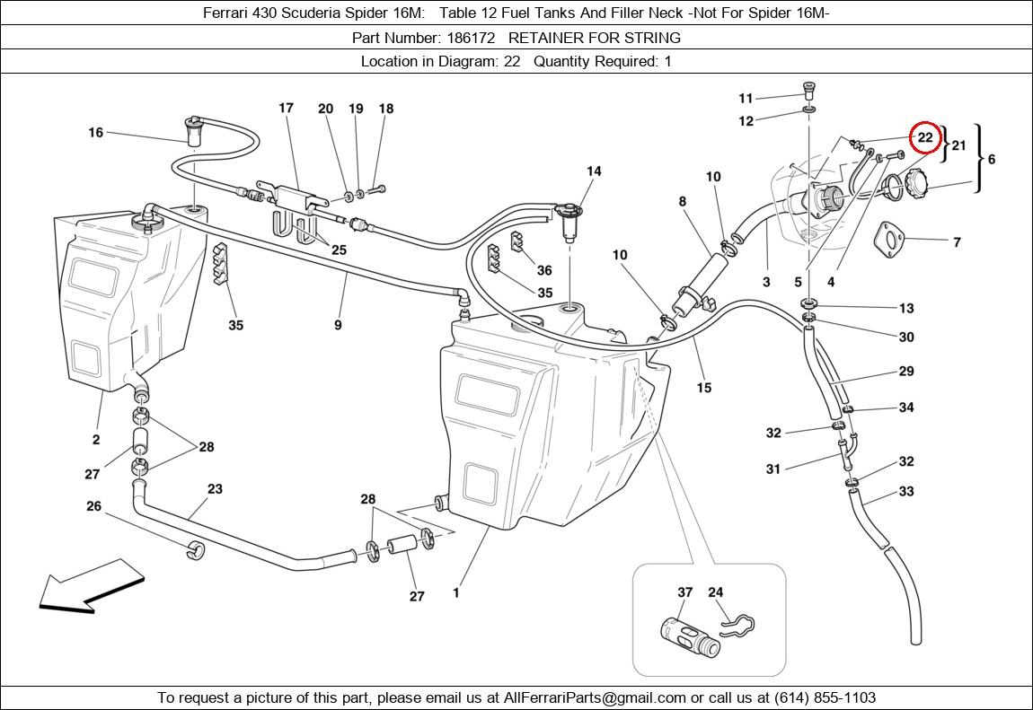 Ferrari Part 186172