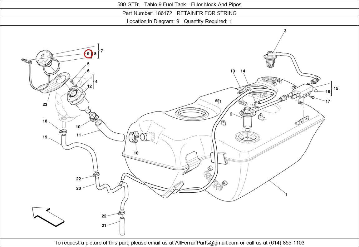 Ferrari Part 186172