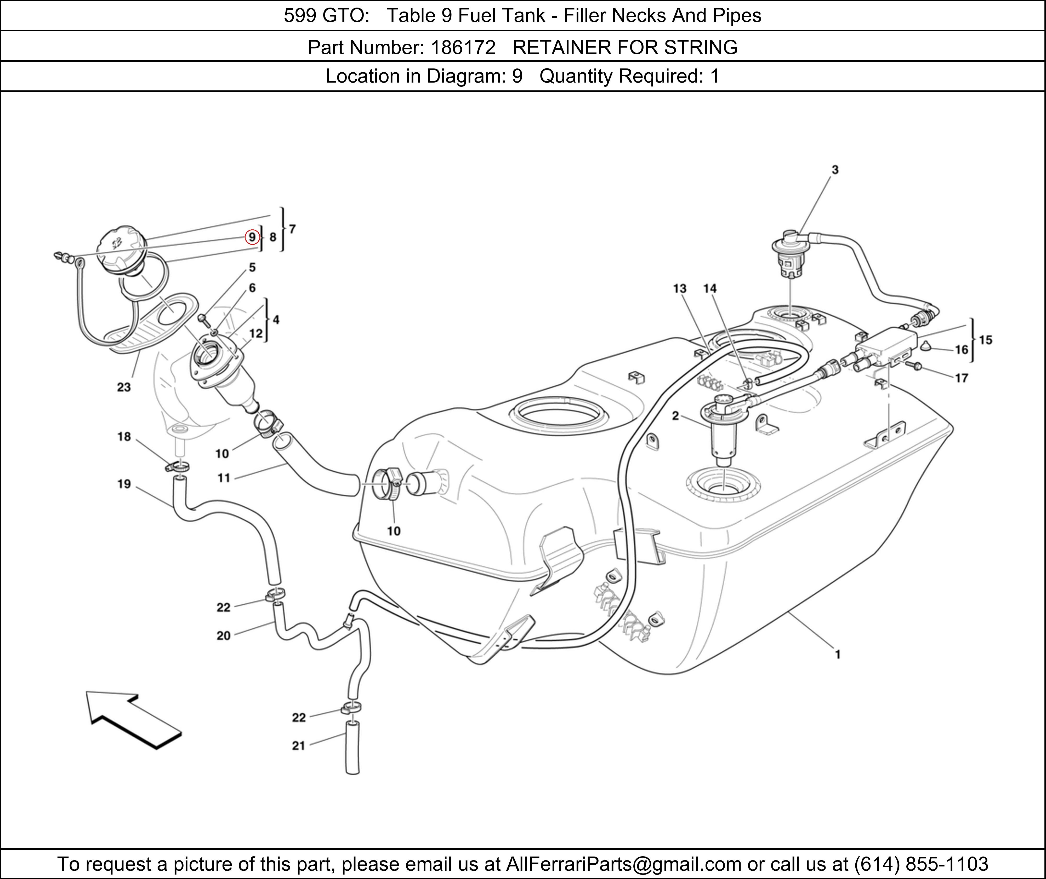 Ferrari Part 186172