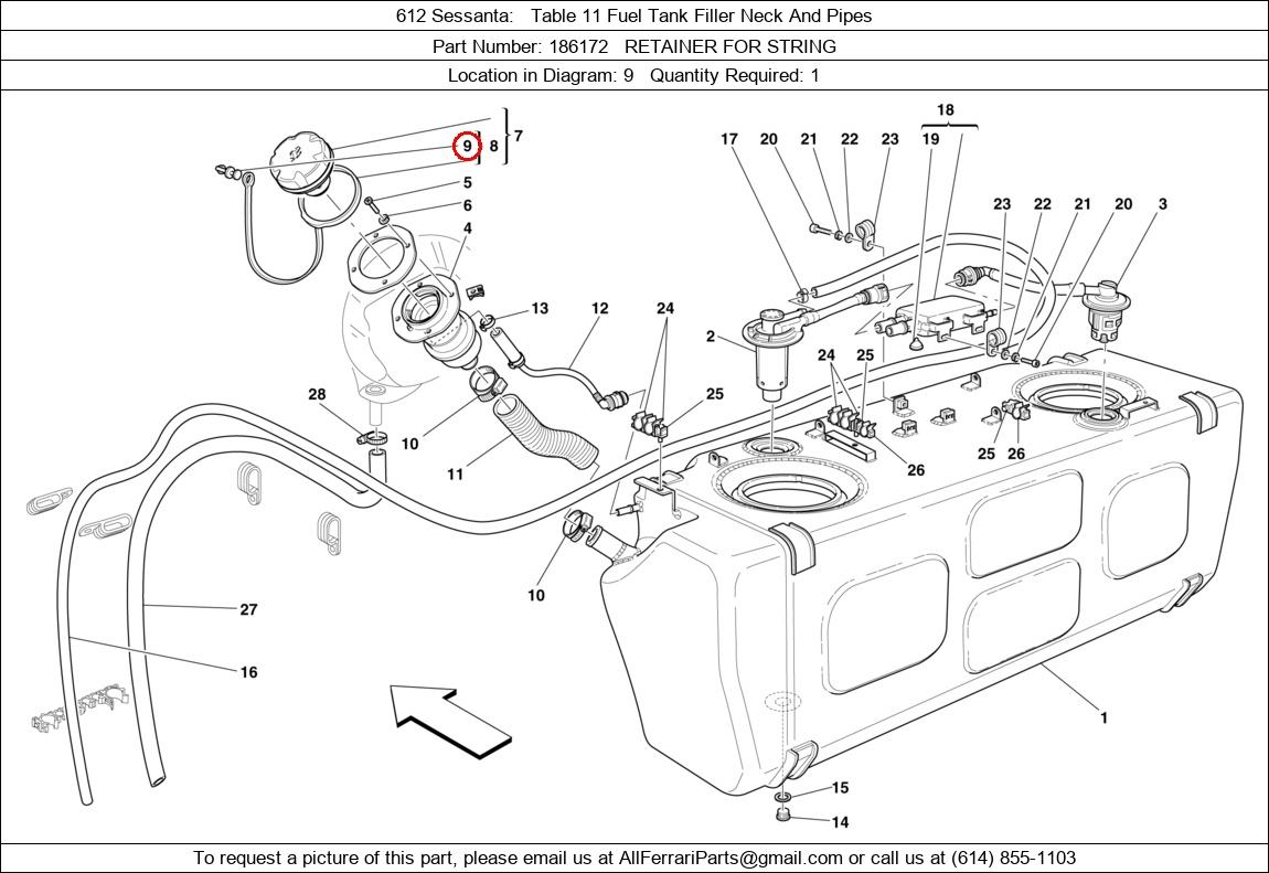 Ferrari Part 186172