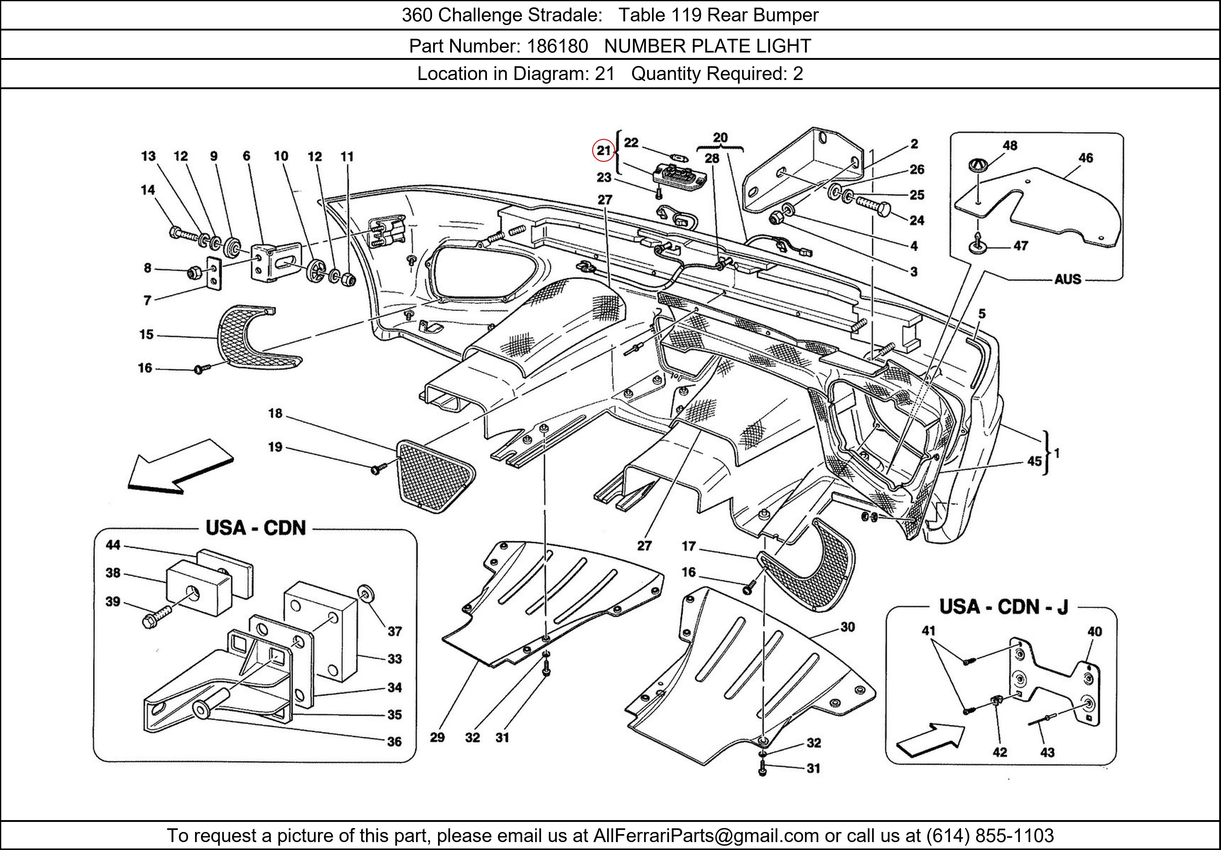 Ferrari Part 186180