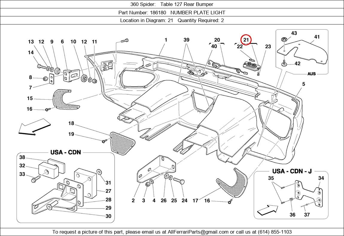 Ferrari Part 186180